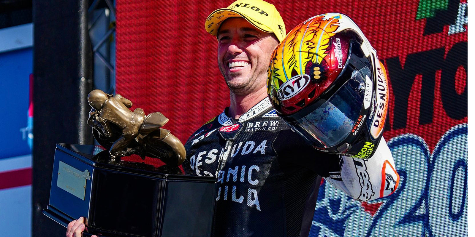 JOSH HERRIN MAKES HISTORY WITH VICTORY IN DAYTONA 200