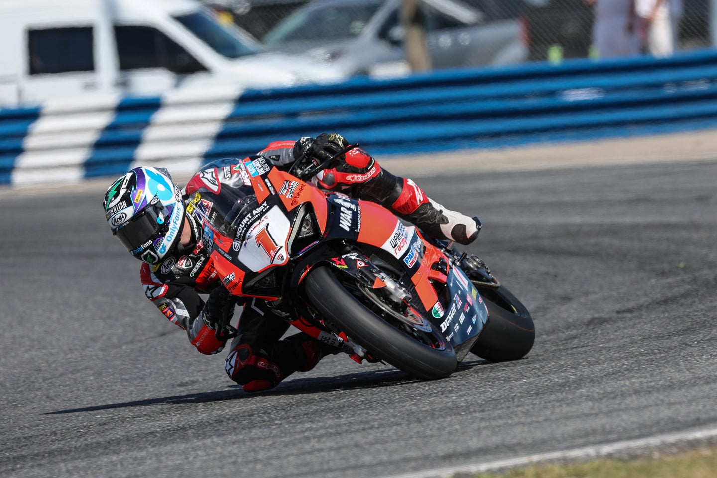 Josh Herrin Racing R6 JOSH HERRIN COMES OUT ON TOP OF LAST LAP BATTLE ROYALE TO WIN DRAMATIC