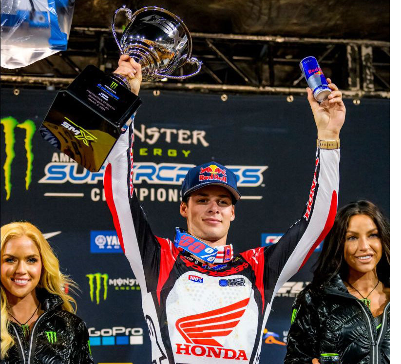 ALPINESTARS 1-2 AS HIGH-FLYING JETT LAWRENCE WINS 450SX IN BIRMINGHAM, ALABAMA