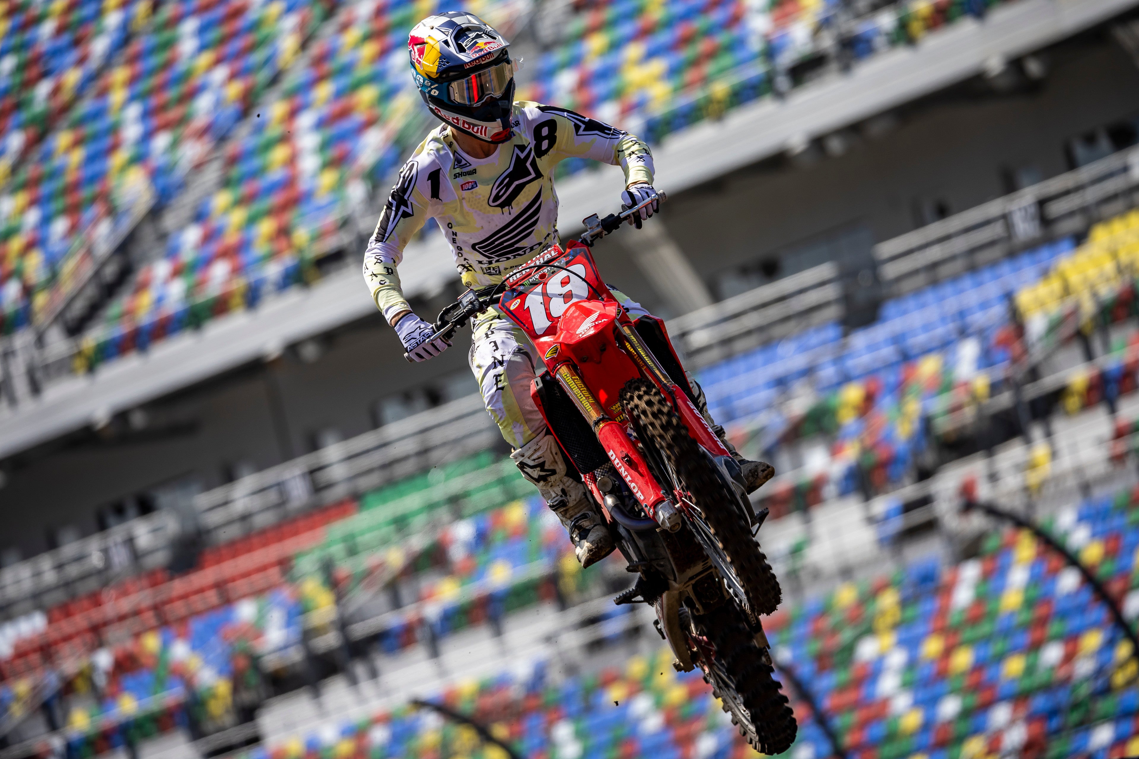 HIGH-FLYING JETT LAWRENCE TASTES 250SX EAST SUCCESS AT DAYTONA