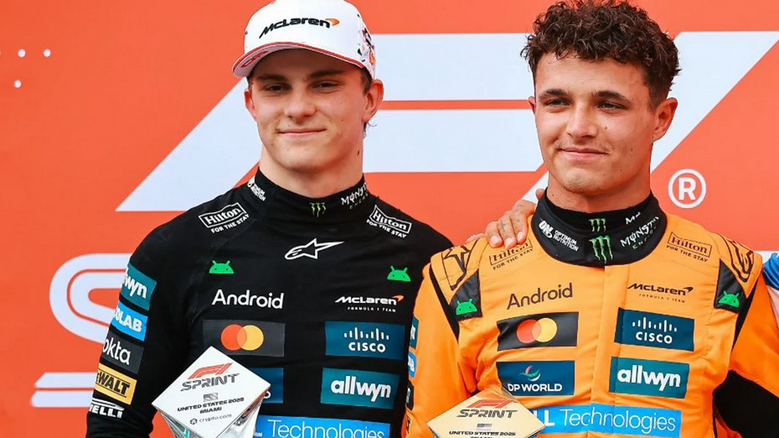 ALPINESTARS 1-2 AS LANDO NORRIS DOMINATES FORMULA ONE SPRINT IN MIAMI, UNITED STATES; OSCAR PIASTRI SECOND