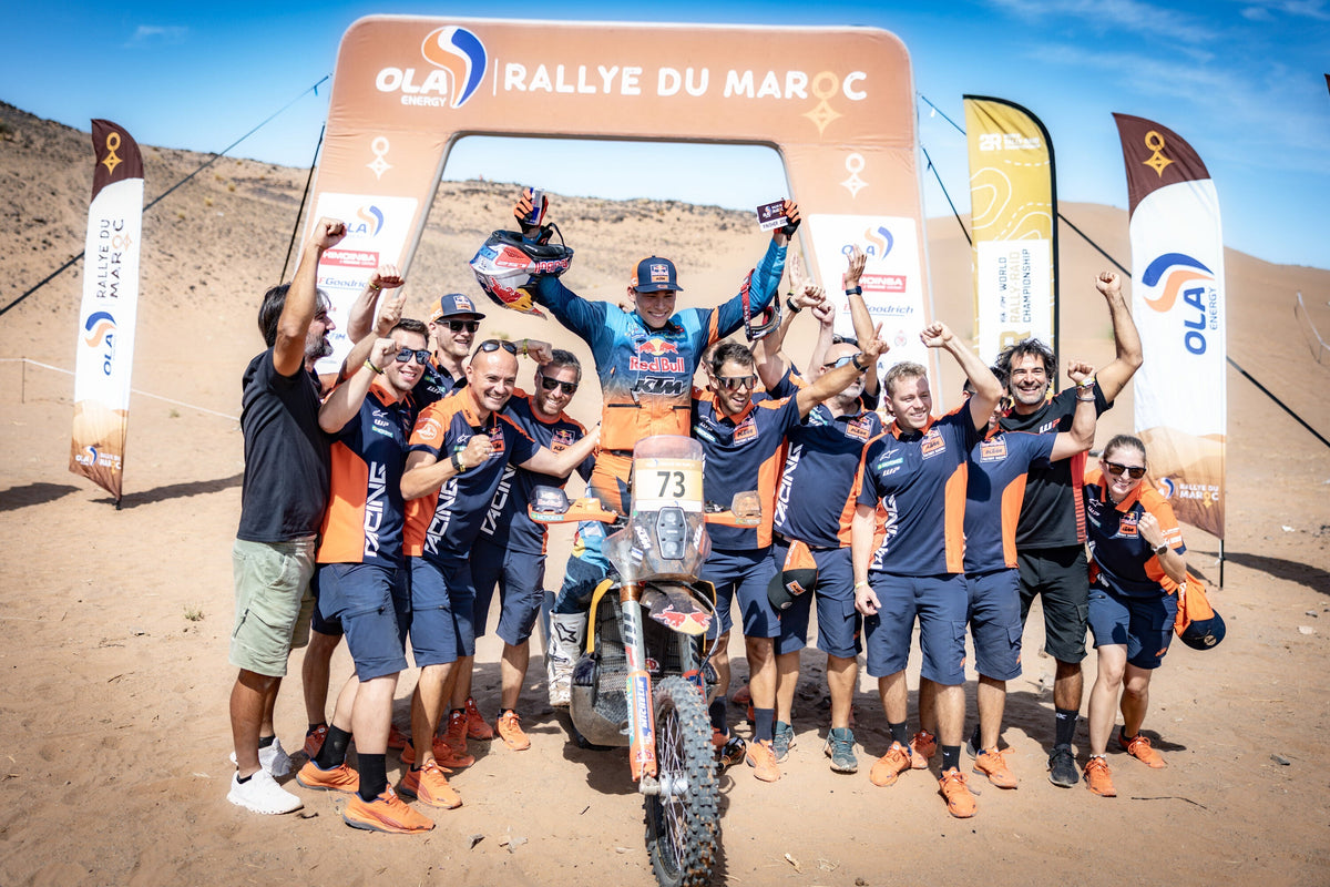 EDGAR CANET WINS MAIDEN RALLYGP AT RALLYE DU MAROC OVER TEAMMATE DANIEL SANDERS IN SECOND PLACE