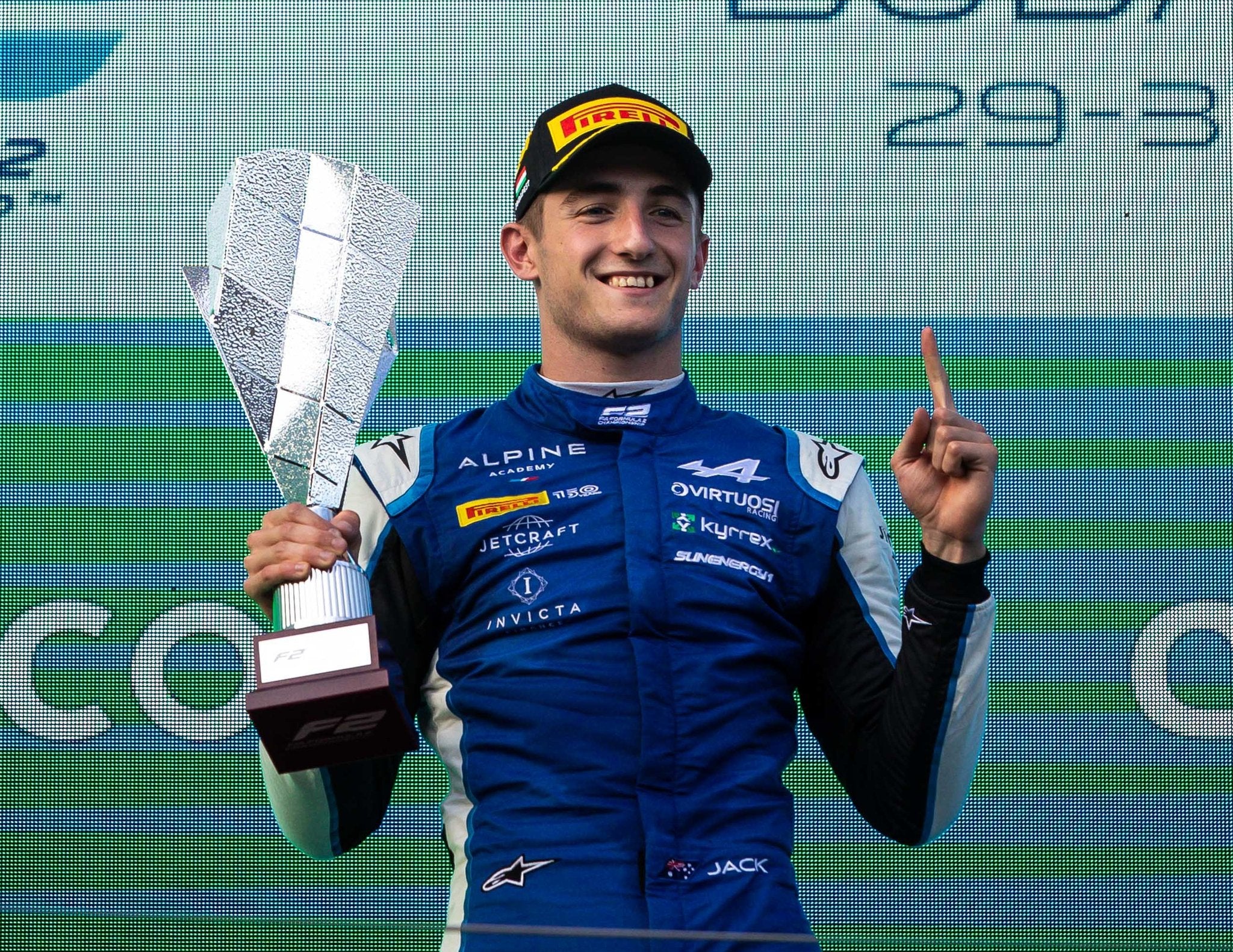 ALPINESTARS SCORE F2 DOUBLE-WIN IN BUDAPEST WITH JACK DOOHAN VICTORIOUS IN THE SPRINT RACE AND THEO POURCHAIRE THE FEATURE RACE WINNER IN HUNGARY