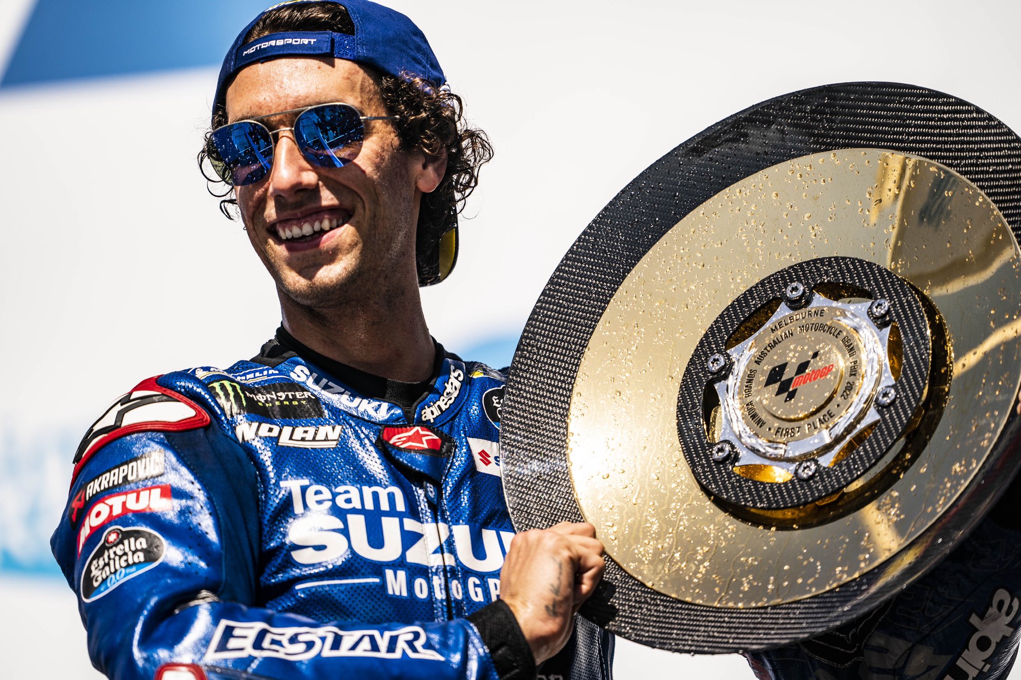 ALPINESTARS SWEEP PODIUM IN EPIC MOTOGP RACE WITH ALEX RINS VICTORIOUS, MARC MARQUEZ SECOND AND PECCO BAGNAIA THIRD IN PHILLIP ISLAND, AUSTRALIA