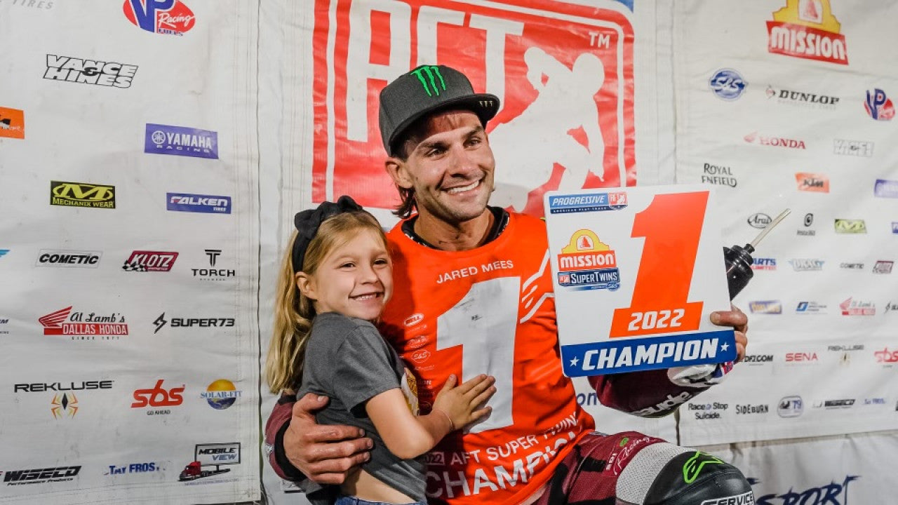 JARED MEES AND KODY KOPP CROWNED 2022 AMERICAN FLAT TRACK SUPERTWINS AND SINGLES CHAMPIONS RESPECTIVELY AS ALPINESTARS SWEEP PODIUM OF FINAL RACE OF THE YEAR IN VOLUSIA SPEEDWAY PARK, FL