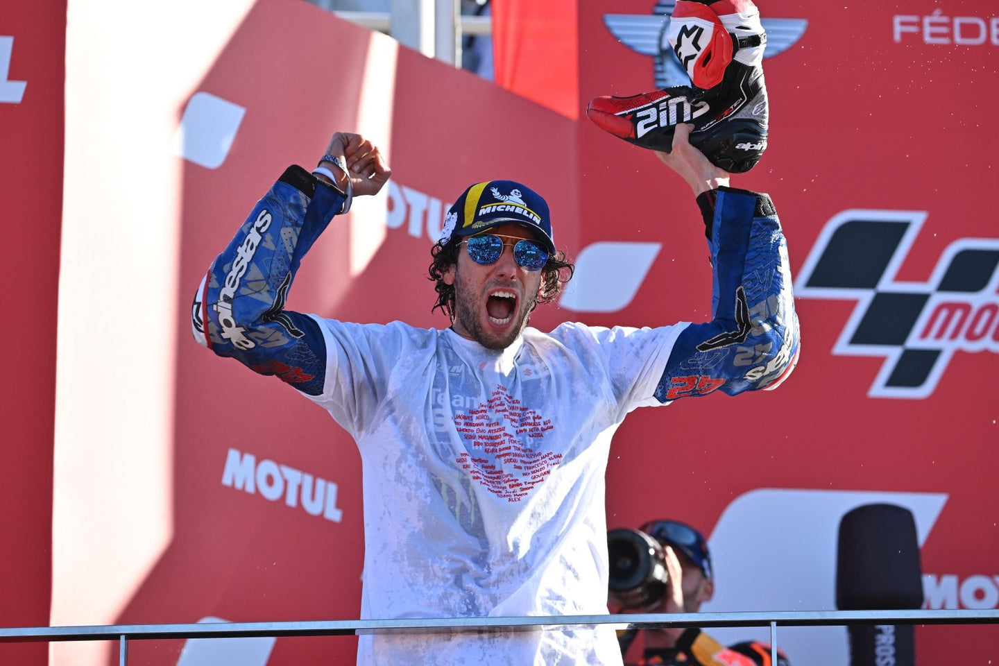 ALEX RINS WINS FINAL MOTOGP RACE OF THE YEAR AS ALPINESTARS SCORE DOUBLE-PODIUM FINISH WITH JORGE MARTIN THIRD AT THEIR HOME RACE IN VALENCIA