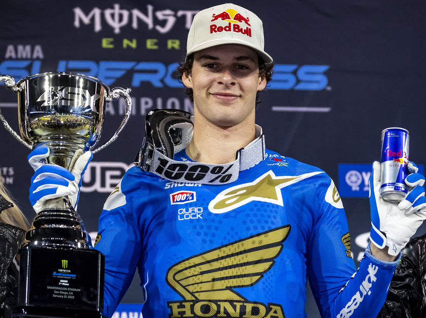 UNTOUCHABLE JETT LAWRENCE IN A CLASS OF HIS OWN AS HE STORMS TO SAN DIEGO 250SX WEST VICTORY