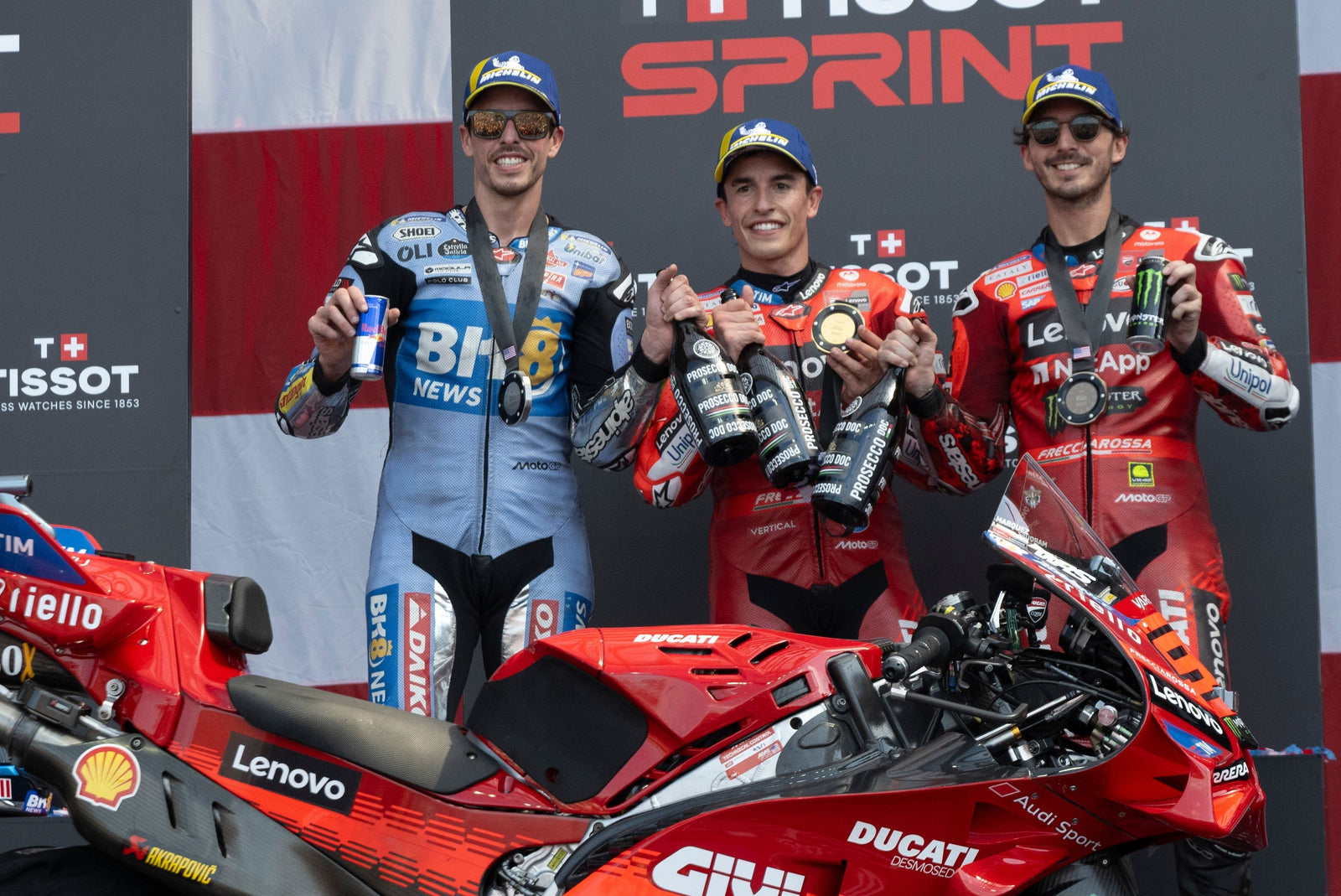 ALPINESTARS PODIUM LOCK-OUT AS MARC MARQUEZ DOMINATES MOTOGP SPRINT IN TEXAS