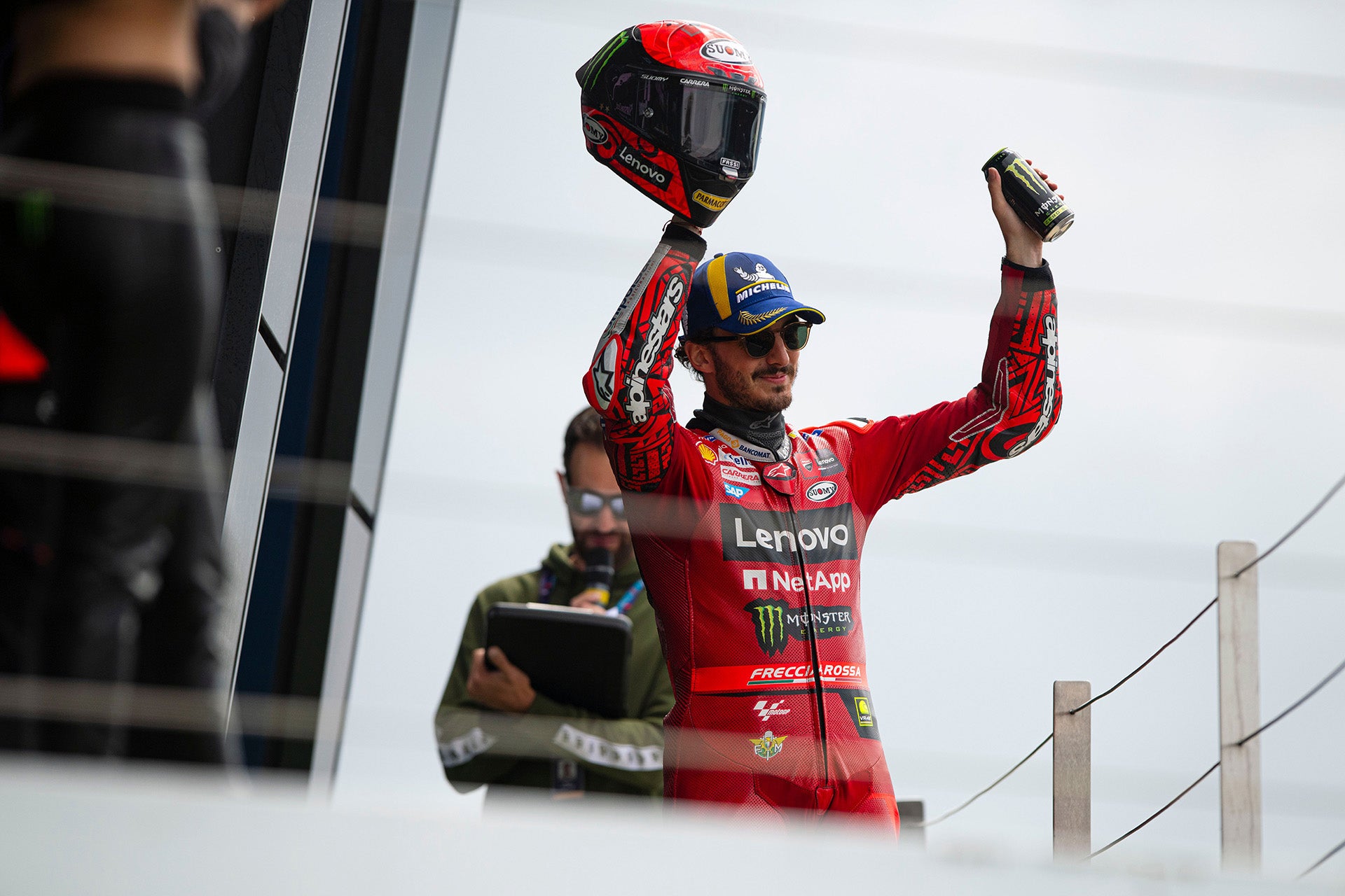 HARD-CHARGING PECCO BAGNAIA IN THE MIX FOR MOTOGP VICTORY AT SILVERSTONE