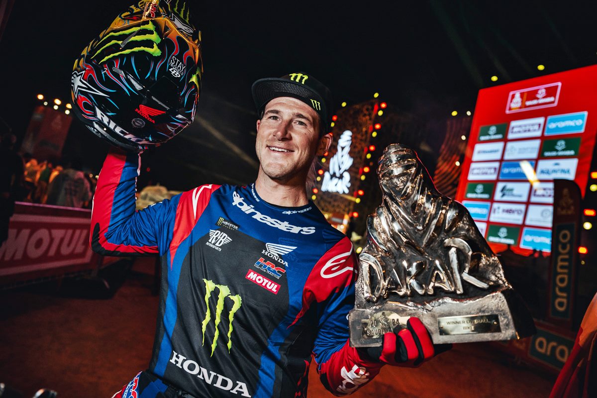RICKY BRABEC IS THE 2024 DAKAR RALLY CHAMPION