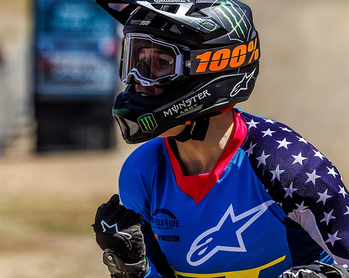RYAN PINKERTON PEDALS TO UCI JUNIOR MEN DOWNHILL WORLD CUP WIN IN ANDORRA