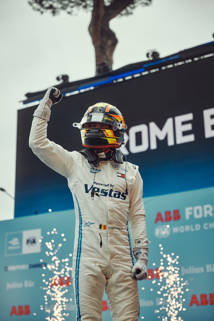 HARD-CHARGING STOFFEL VANDOORNE TAKES ELECTRIFYING FORMULA E E-PRIX RACE TWO VICTORY IN ROME