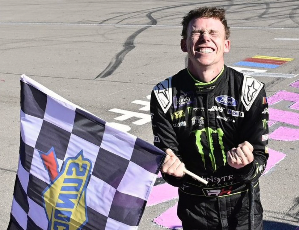 RILEY HERBST CLINCHES MAIDEN NASCAR XFINITY WIN AFTER COMMANDING PERFORMANCE IN ALPINESTARS 1-2 FINISH WITH JOHN HUNTER NEMECHEK SECOND IN LAS VEGAS