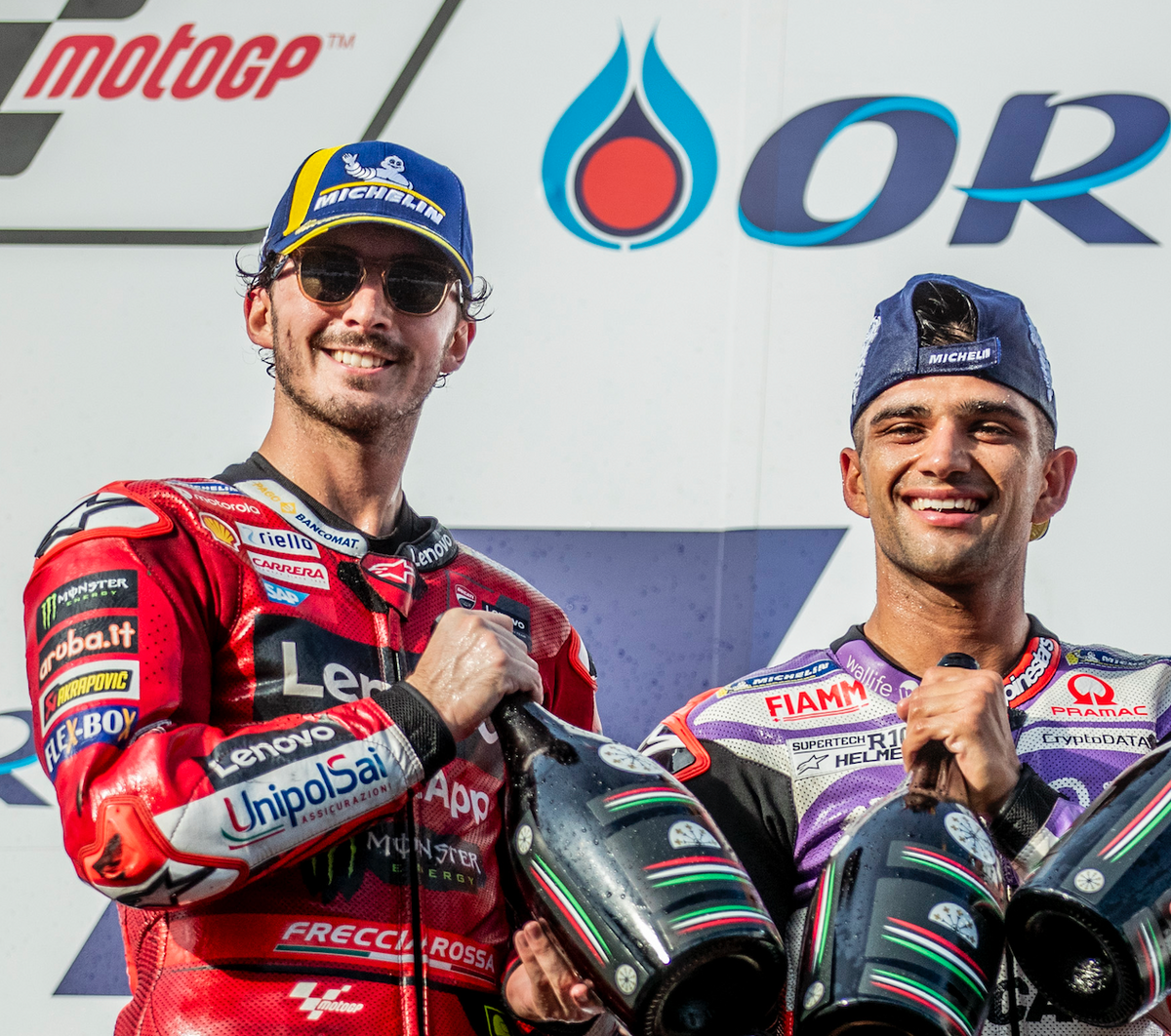 JORGE MARTIN EDGES PECCO BAGNAIA IN EPIC MOTOGP FEATURE RACE BATTLE ROYALE IN THAILAND