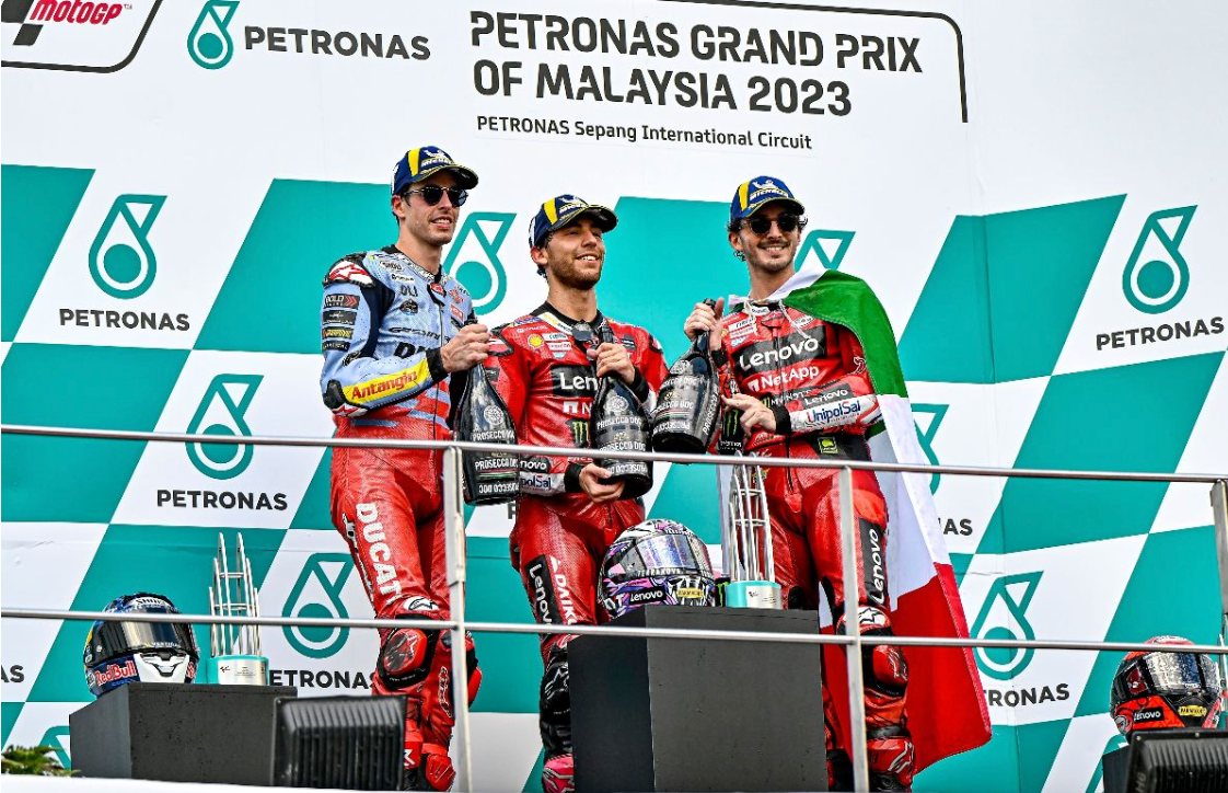 ALPINESTARS TOP FIVE LOCK-OUT AS ENEA BASTIANINI ENGAGES BEAST MODE TO POWER TO MOTOGP FEATURE RACE TRIUMPH IN SEPANG, MALAYSIA