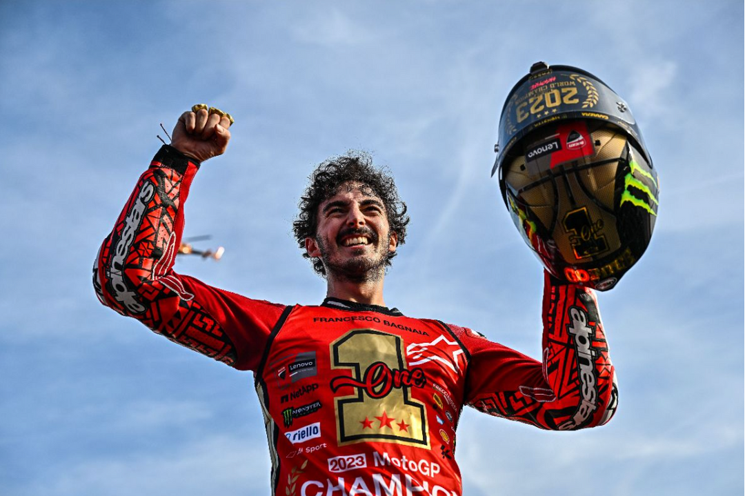 IMPECCABLE PECCO BAGNAIA SEALS MOTOGP WORLD TITLE WITH CLASSY WIN IN SEASON FINALE AT VALENCIA, SPAIN