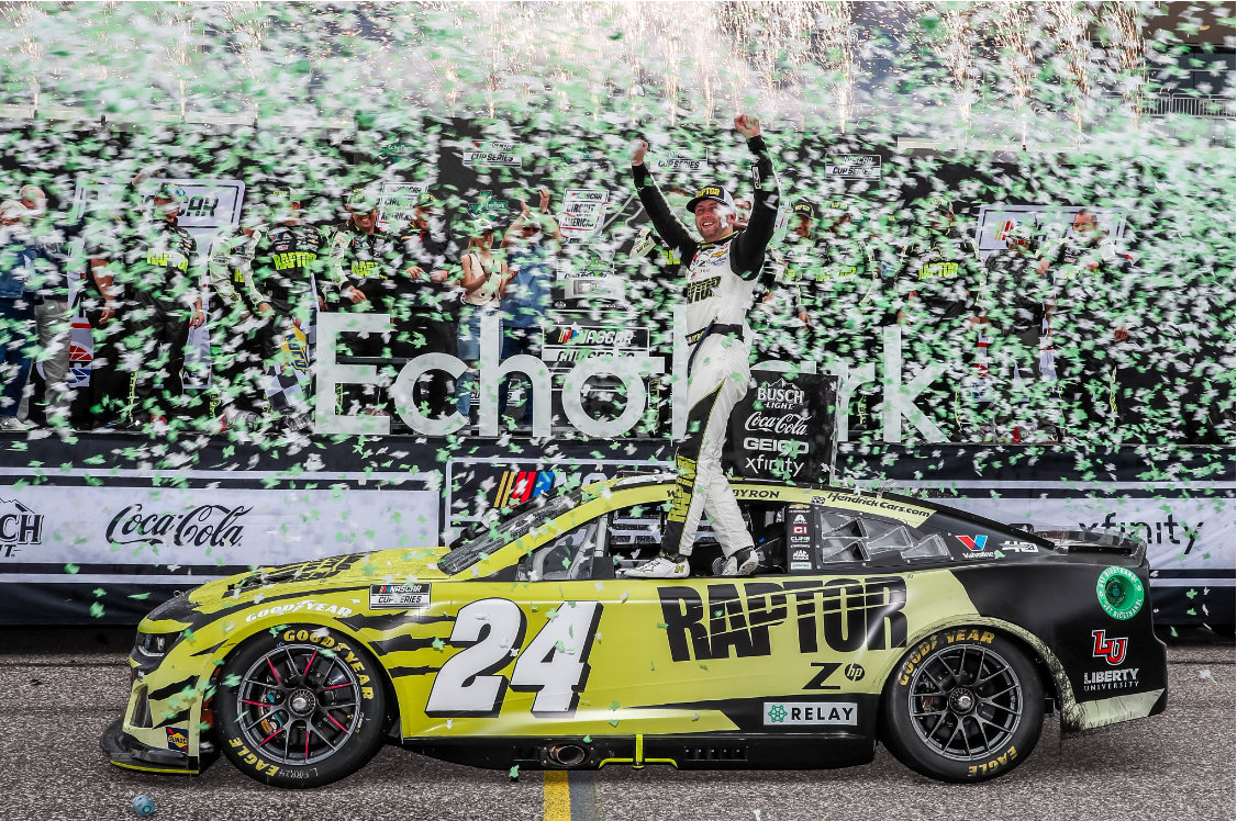 ALPINESTARS TOP FOUR LOCK-OUT AS WILLIAM BYRON SNATCHES NASCAR CUP SERIES VICTORY AT THE CIRCUIT OF THE AMERICAS, TEXAS