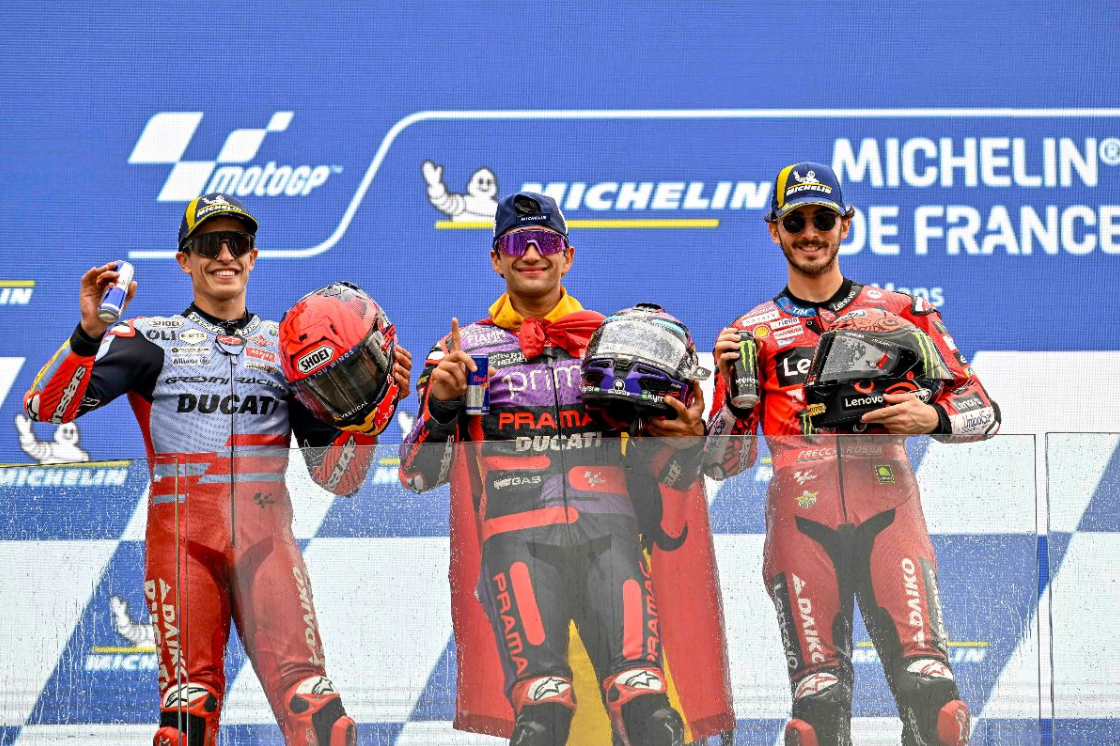 ALPINESTARS TOP FIVE LOCK-OUT AS JORGE MARTIN DOMINATES MOTOGP FEATURE RACE IN LE MANS, FRANCE