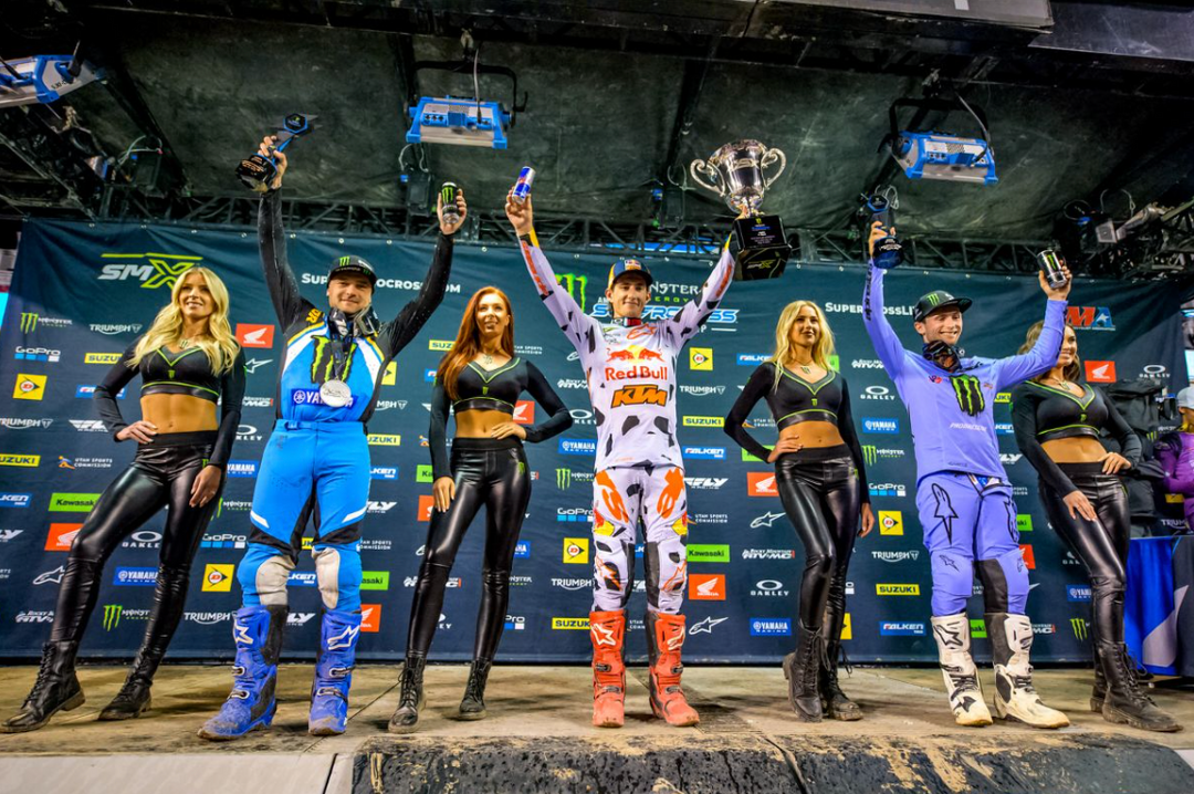 ALPINESTARS TOP FIVE DOMINATION AS CHASE SEXTON WINS 450SX IN SALT LAKE CITY, UTAH