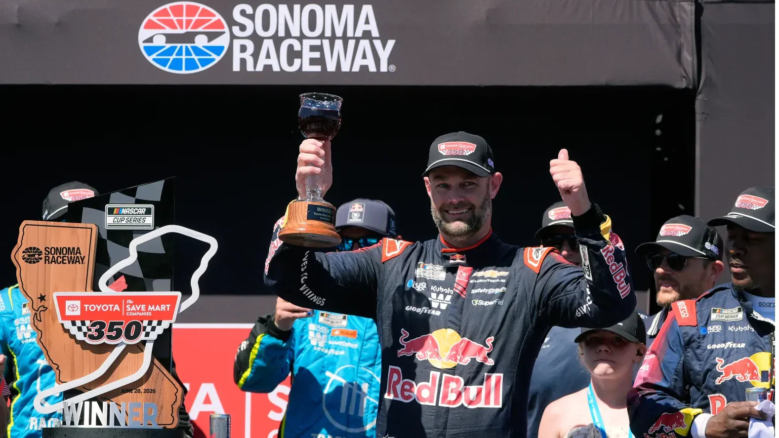 SHANE VAN GISBERGEN SNATCHES NASCAR CUP SERIES VICTORY AT SONOMA RACEWAY, CALIFORNIA