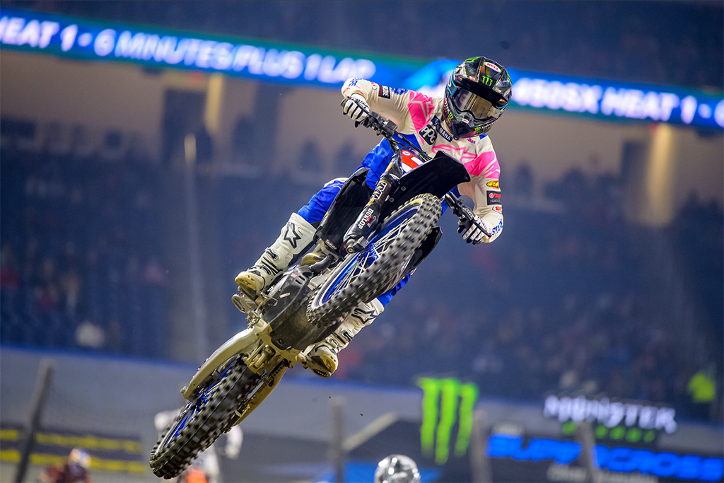 RAMPANT ELI TOMAC STORMS TO 450SX VICTORY IN DETROIT