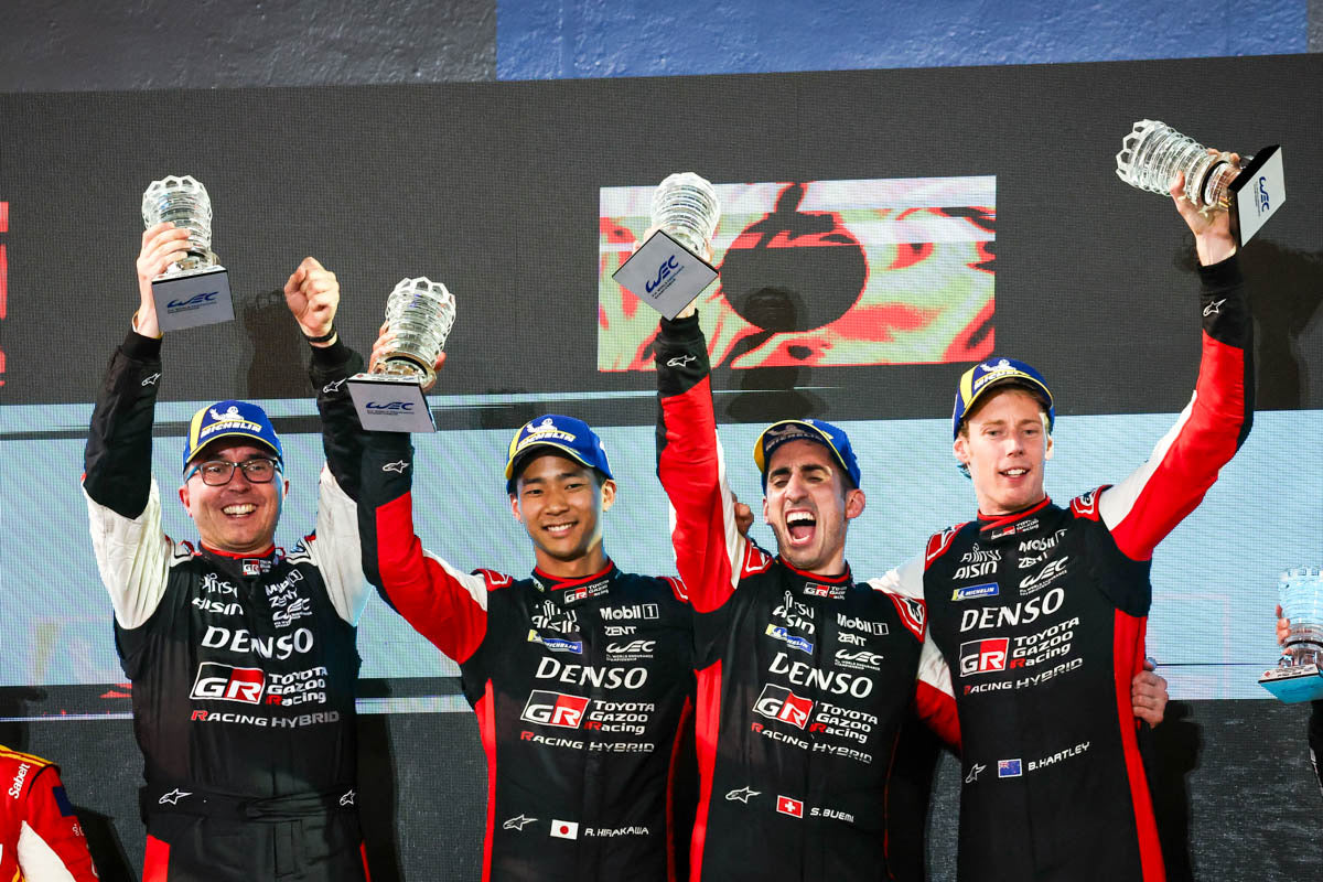 SEBASTIEN BUEMI, BRENDON HARTLEY AND RYO HIRAKAWA WIN WORLD ENDURANCE CHAMPIONSHIP 8 HOURS OF BAHRAIN, AND THE 2024 MANUFACTURERS TITLE