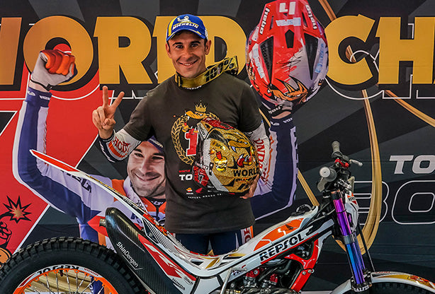 TONI BOU IS THE 2023 FIM TRIALGP WORLD CHAMPION