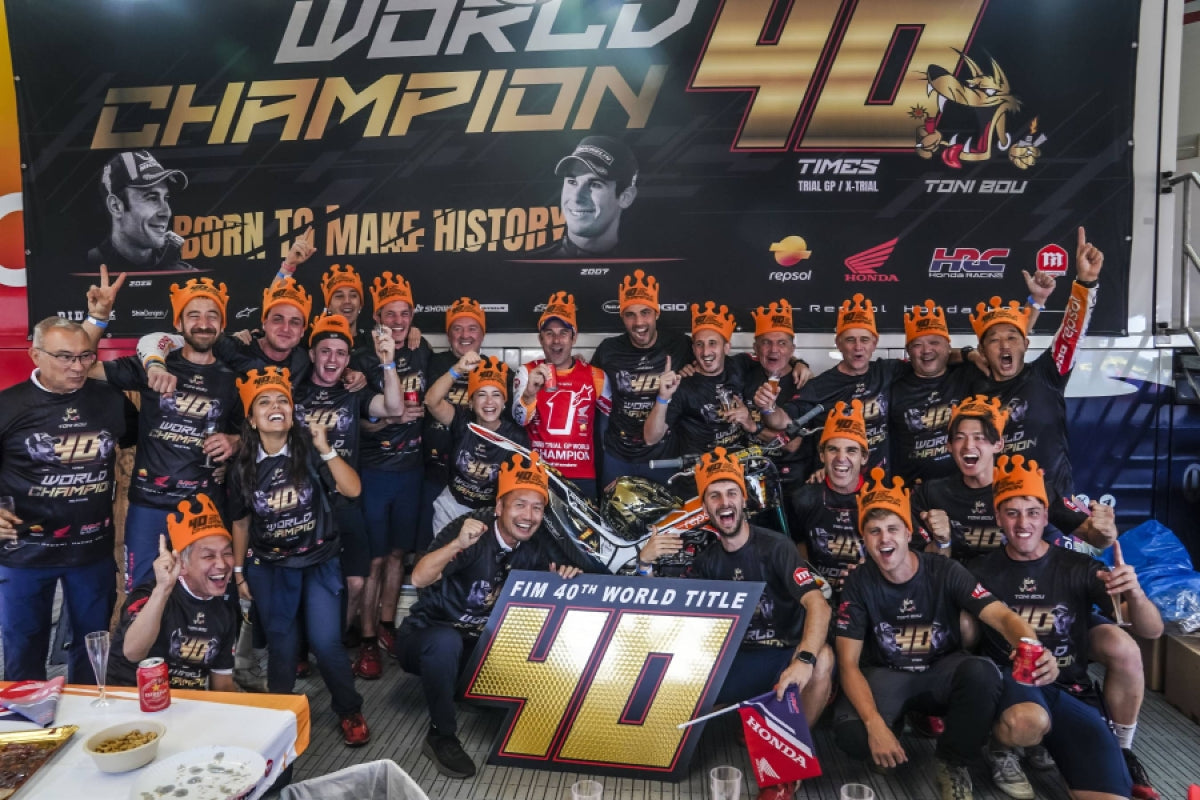 TONI BOU MAKES HISTORY IN HOLLAND WITH 40TH WORLD TITLE