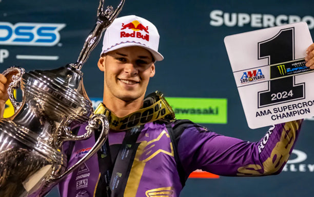 JETT LAWRENCE IS THE 2024 AMA 450 SUPERCROSS CHAMPION