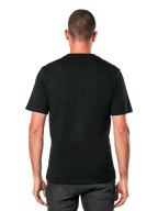 Alpinestars Ageless Shadow CSF Tee, Short Sleeve T-Shirt, Black, Rear View, Casual Motorsport Streetwear