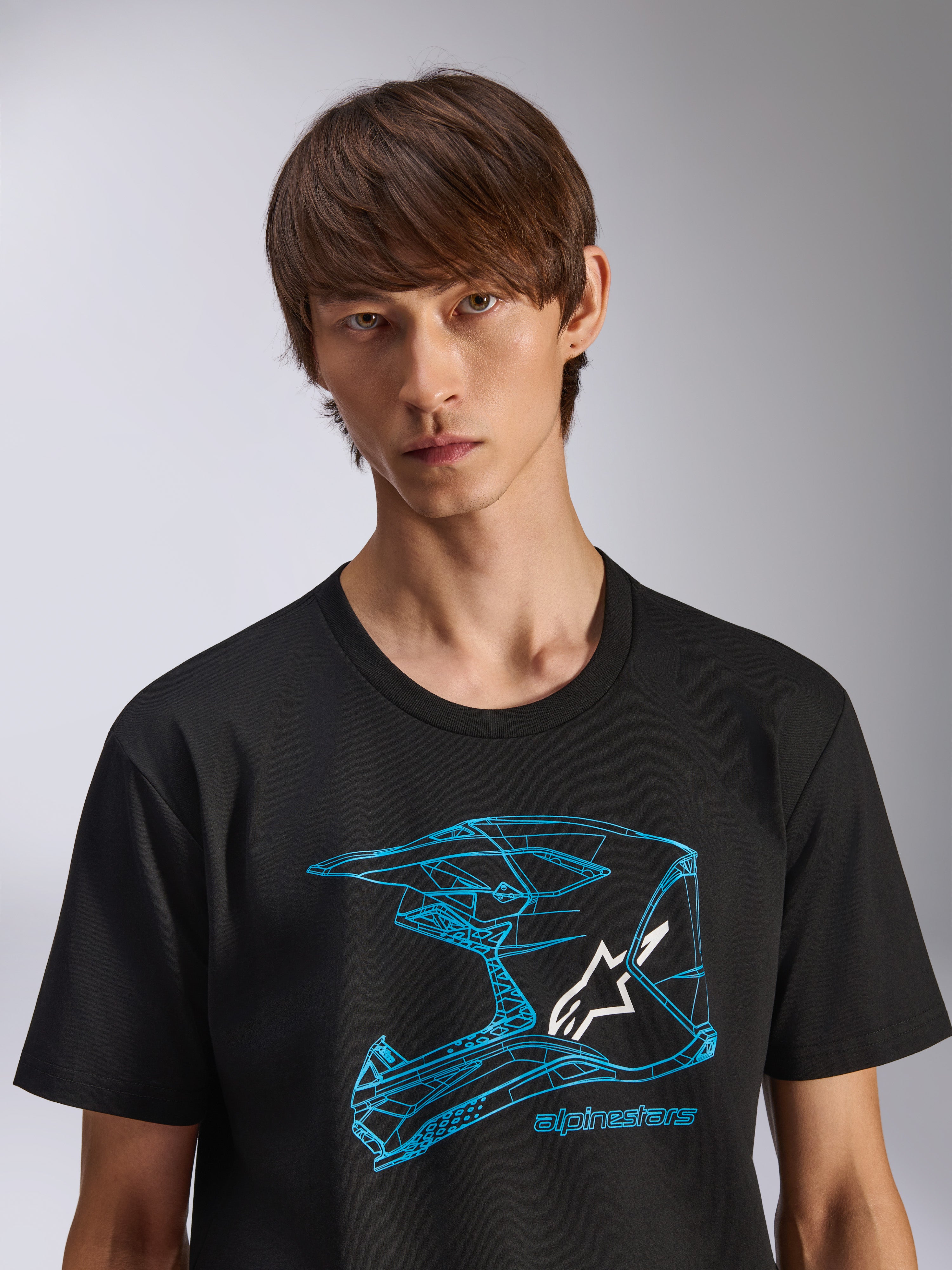 Mx Helmet CSF Tee - Motorcycle Tees | Alpinestars®