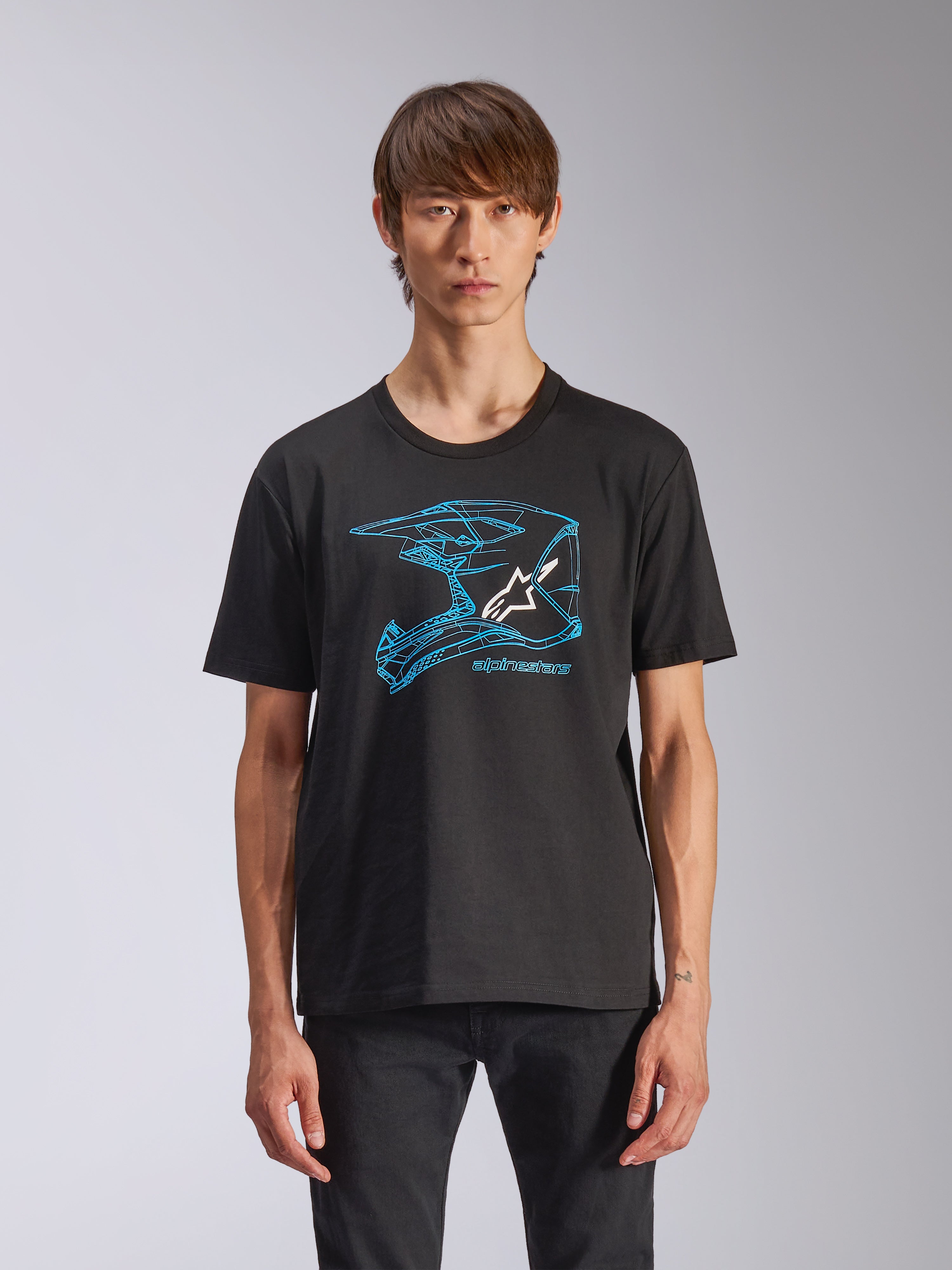 Mx Helmet CSF Tee - Motorcycle Tees | Alpinestars®
