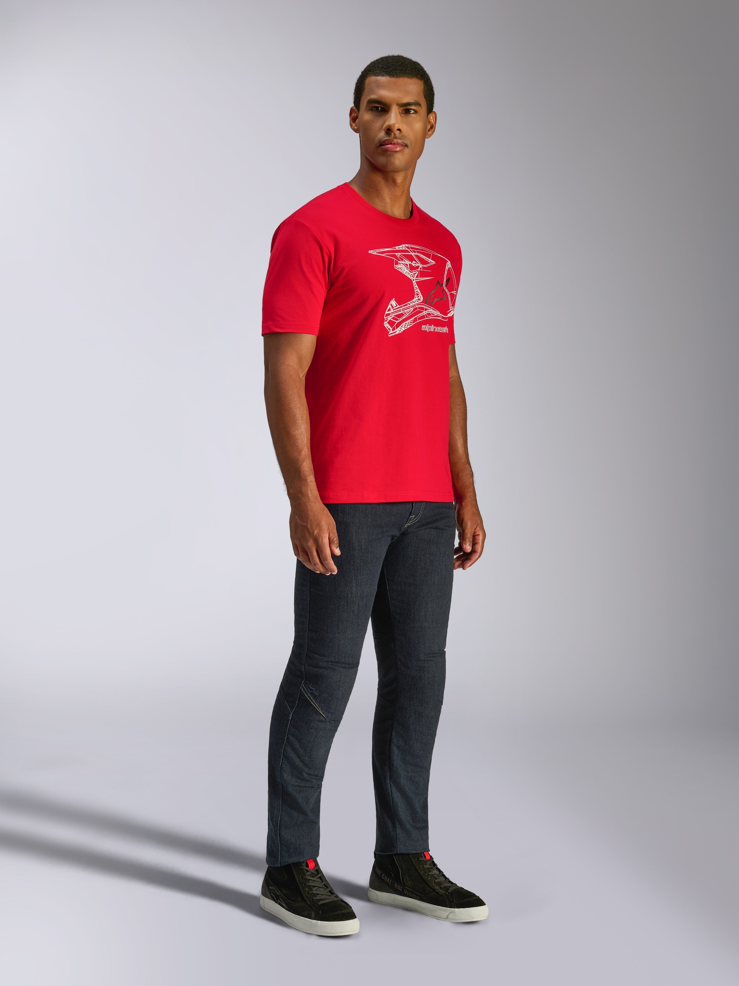 Mx Helmet CSF Tee - Motorcycle Tees | Alpinestars®