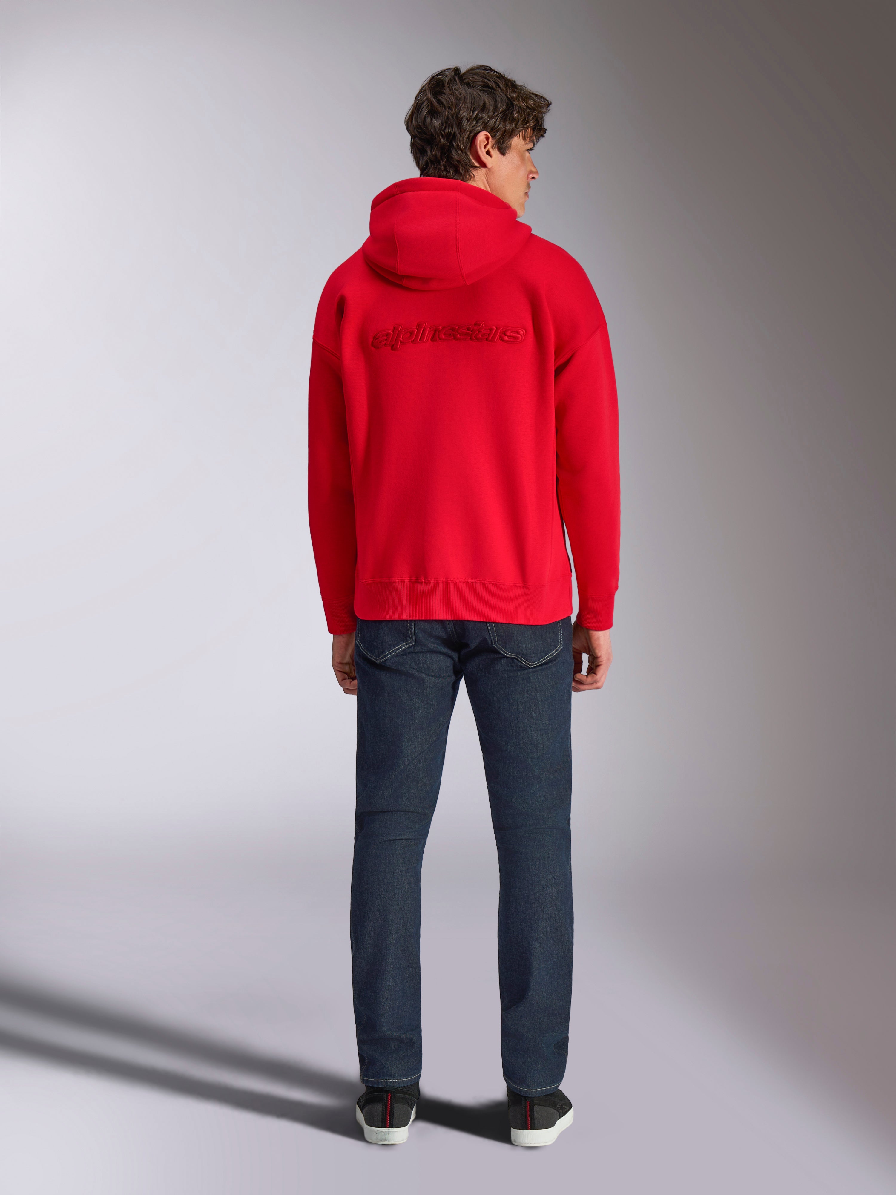 Dëaile レッド フードパーカー M Darby Hart Red Jacket | A Murder at the End of the World Emma