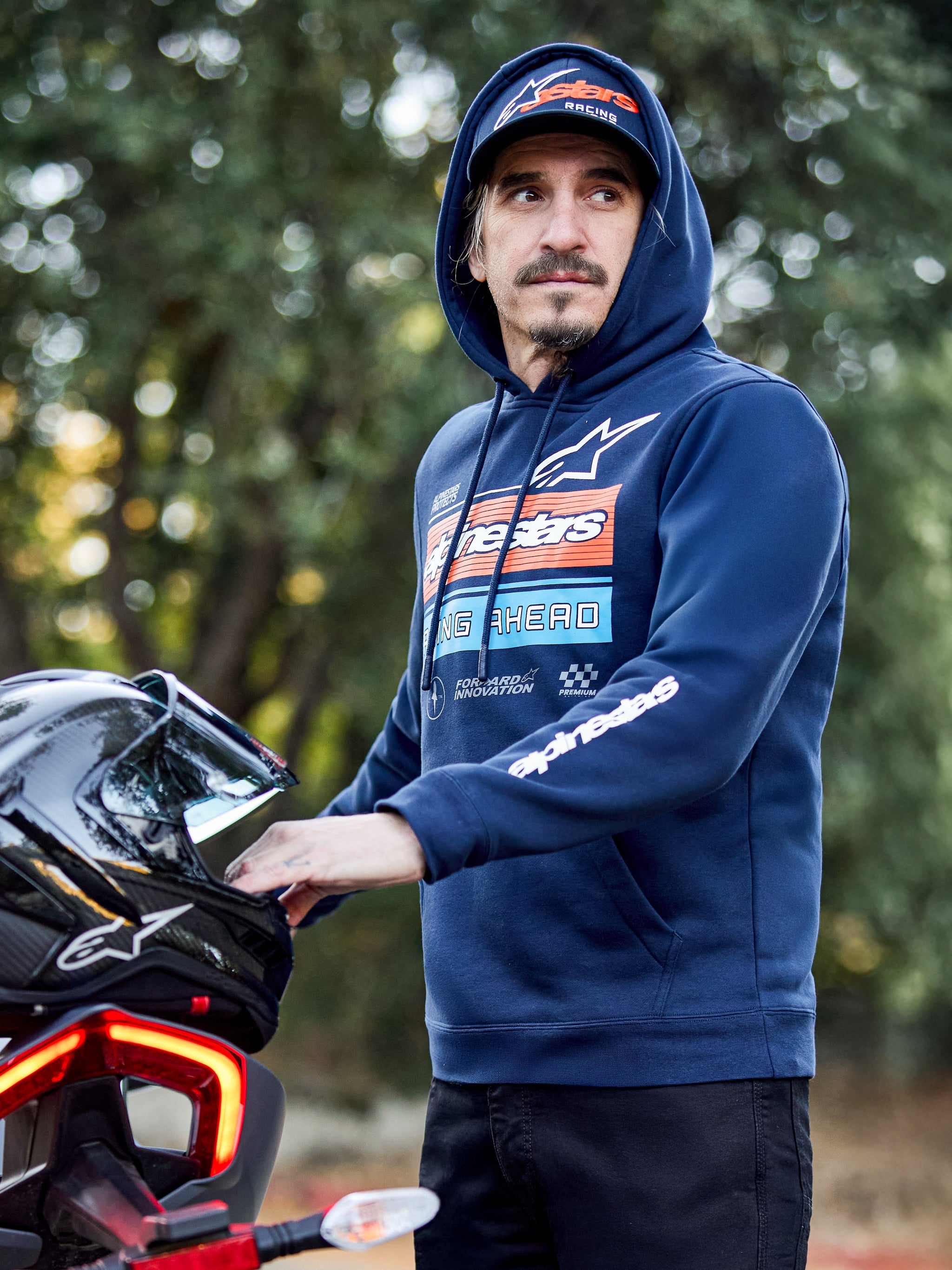 motorcycle gear hoodie Alpinestars US