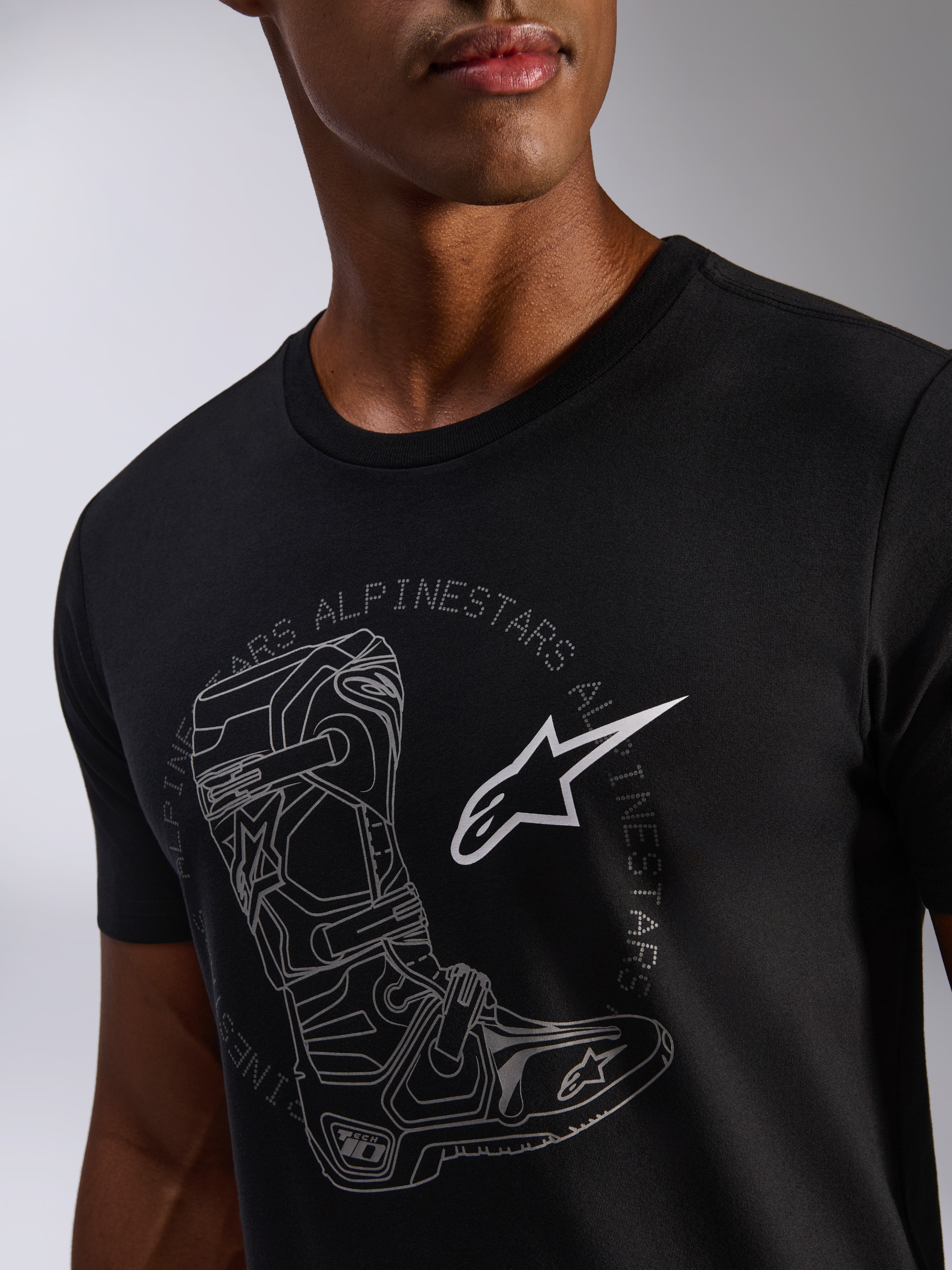 Tech Boot CSF Tee - Sportswear Tees | Alpinestars®