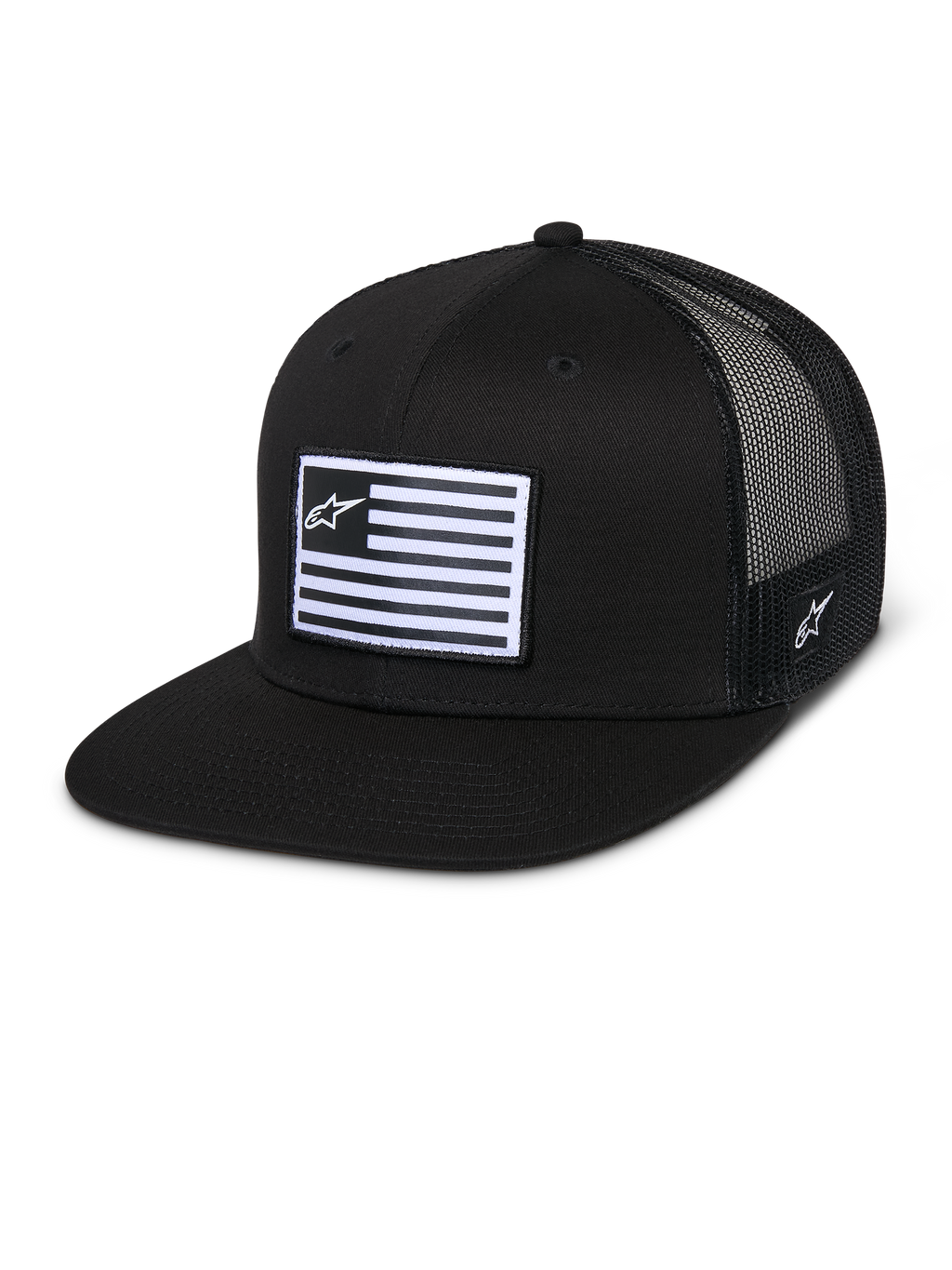 Flag Flat Trucker Hat | Alpinestars®