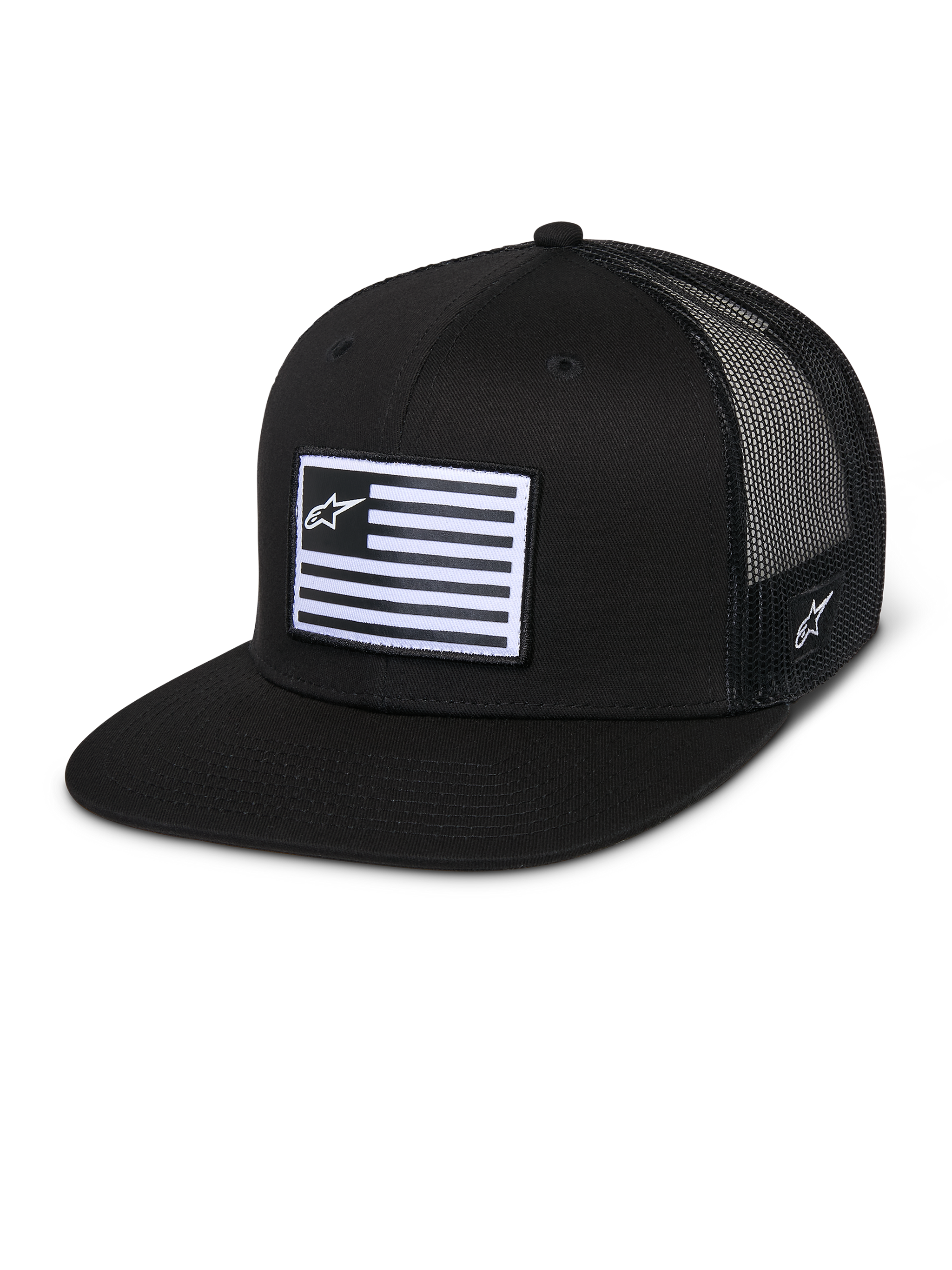 Flag Flat Trucker Hat