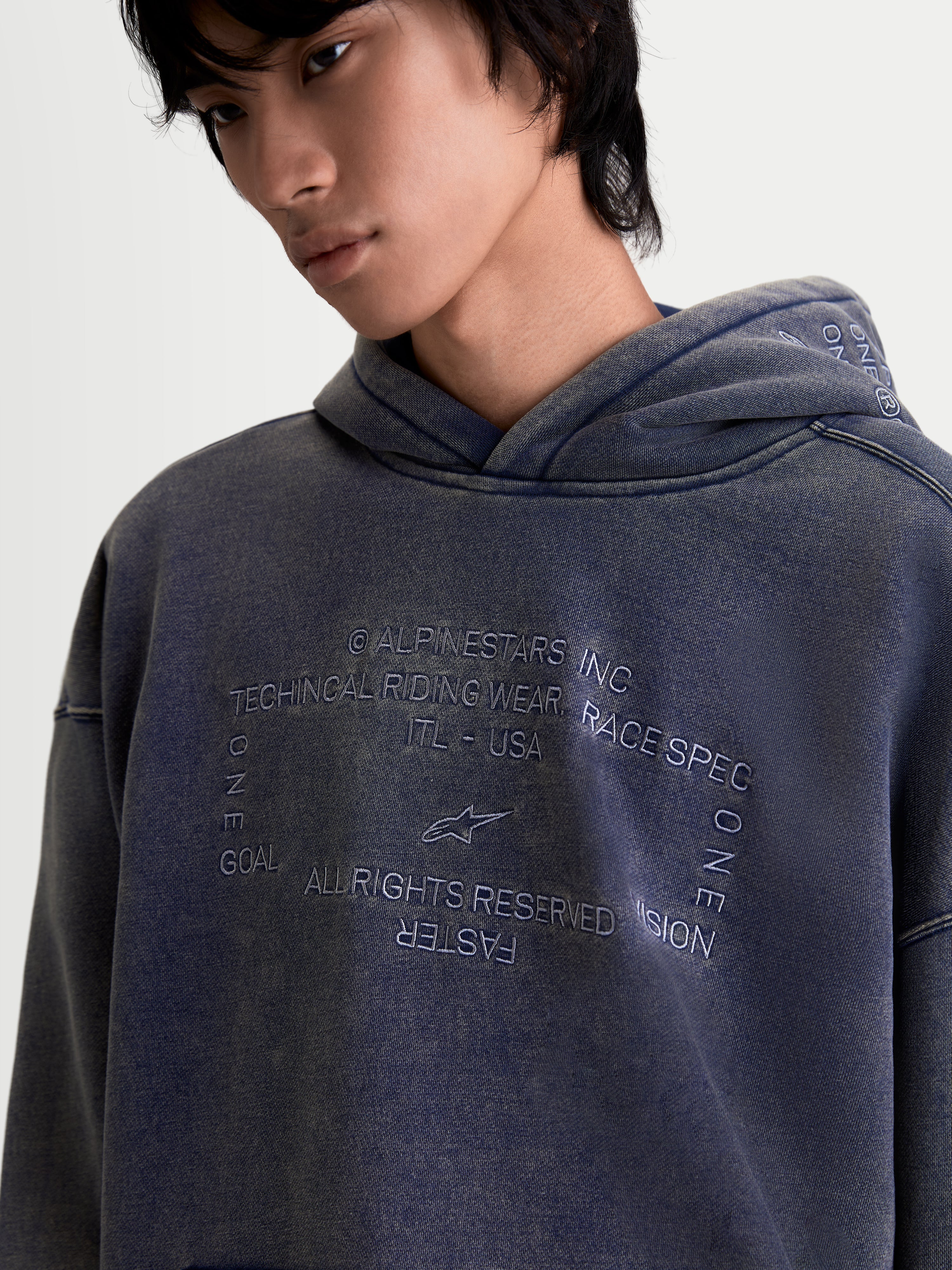 Infinite Washed Oversized Hoodie | Alpinestars®