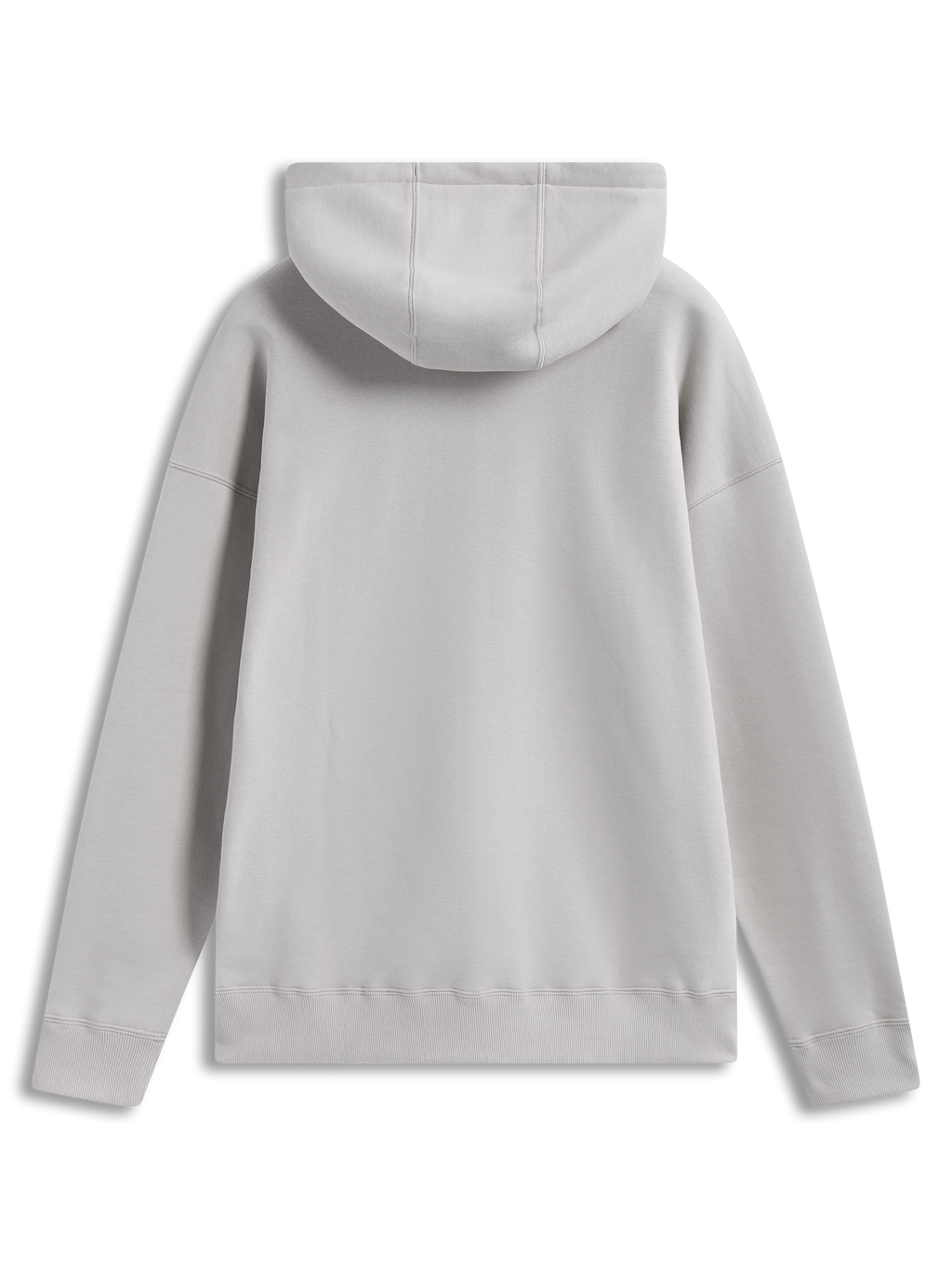 Alpinestars Prelude Oversized Hoodie, Sand sportswear fleece, back view showing relaxed fit and self-lined hood.