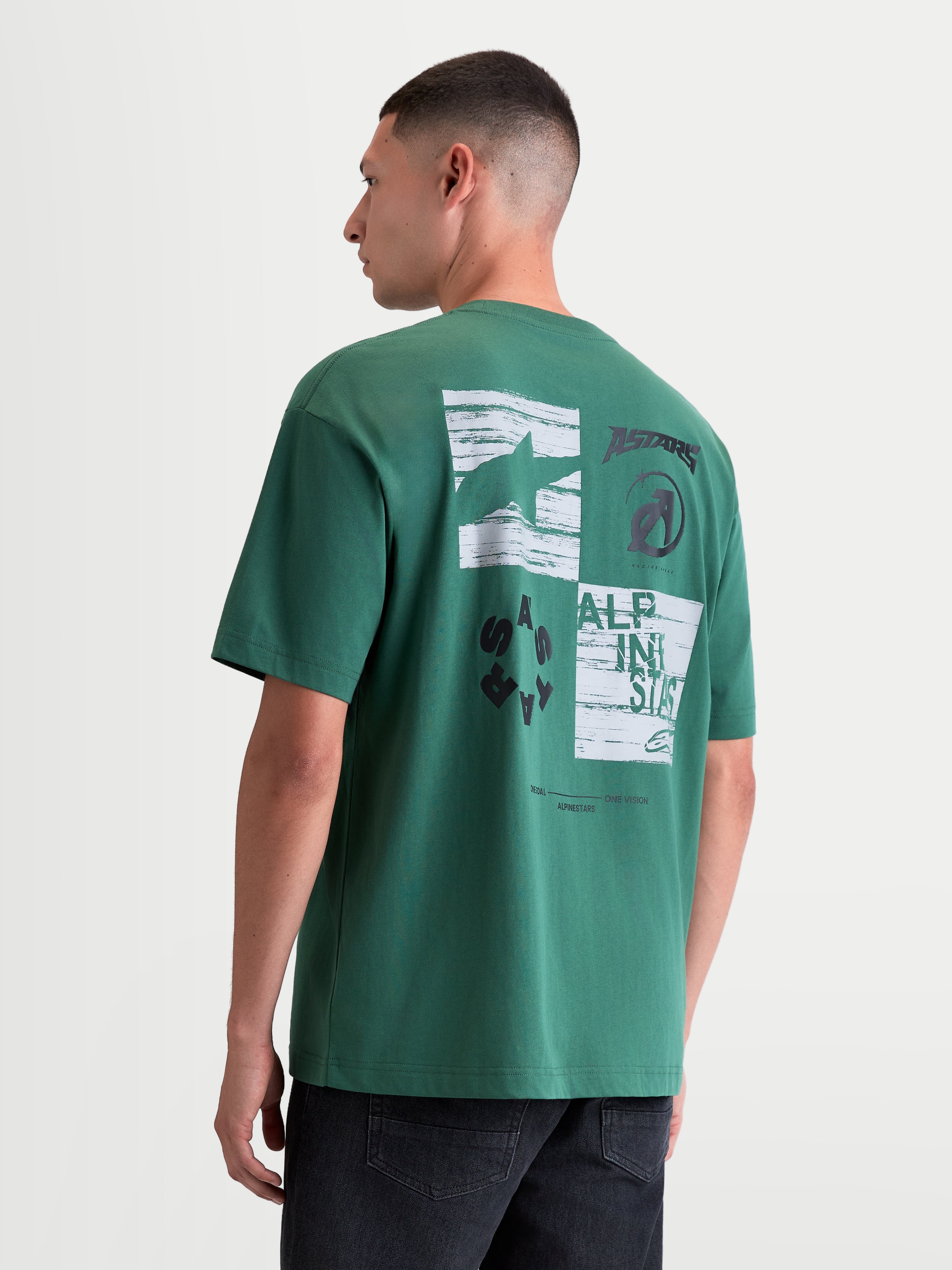 Checkback Oversized CSF Tee - Short Sleeve | Alpinestars®