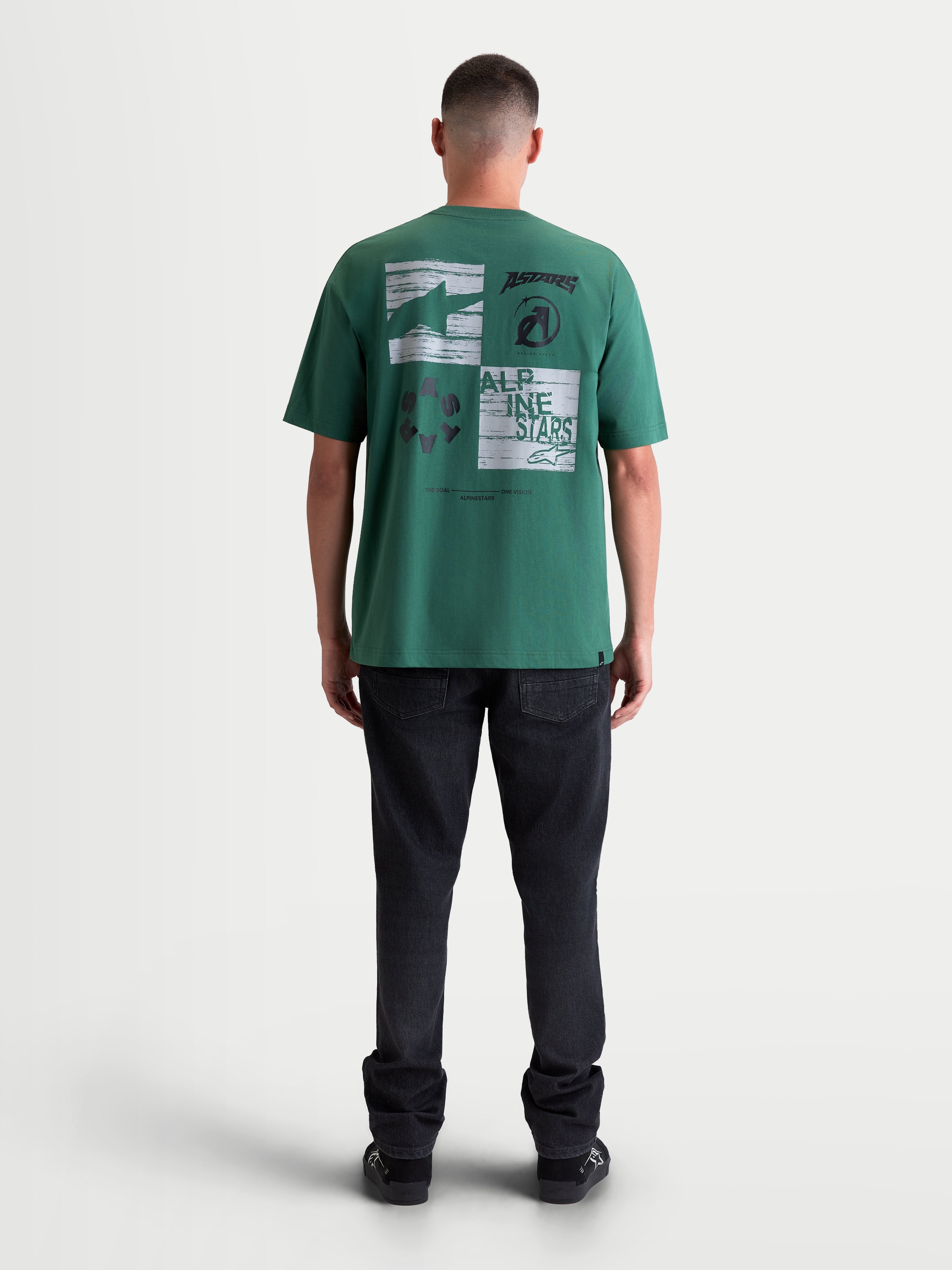 Checkback Oversized CSF Tee - Short Sleeve | Alpinestars®