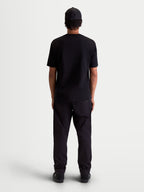 Alpinestars Cypress CSF Tee, Men's Short Sleeve Sportswear T-Shirt, Black, Rear View on Model, Premium Cotton-Poly Blend Construction.