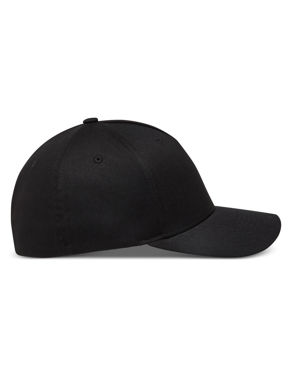 Alpinestars Maze Hat, Black curved bill baseball cap with structured crown and flex back in twill fabric.