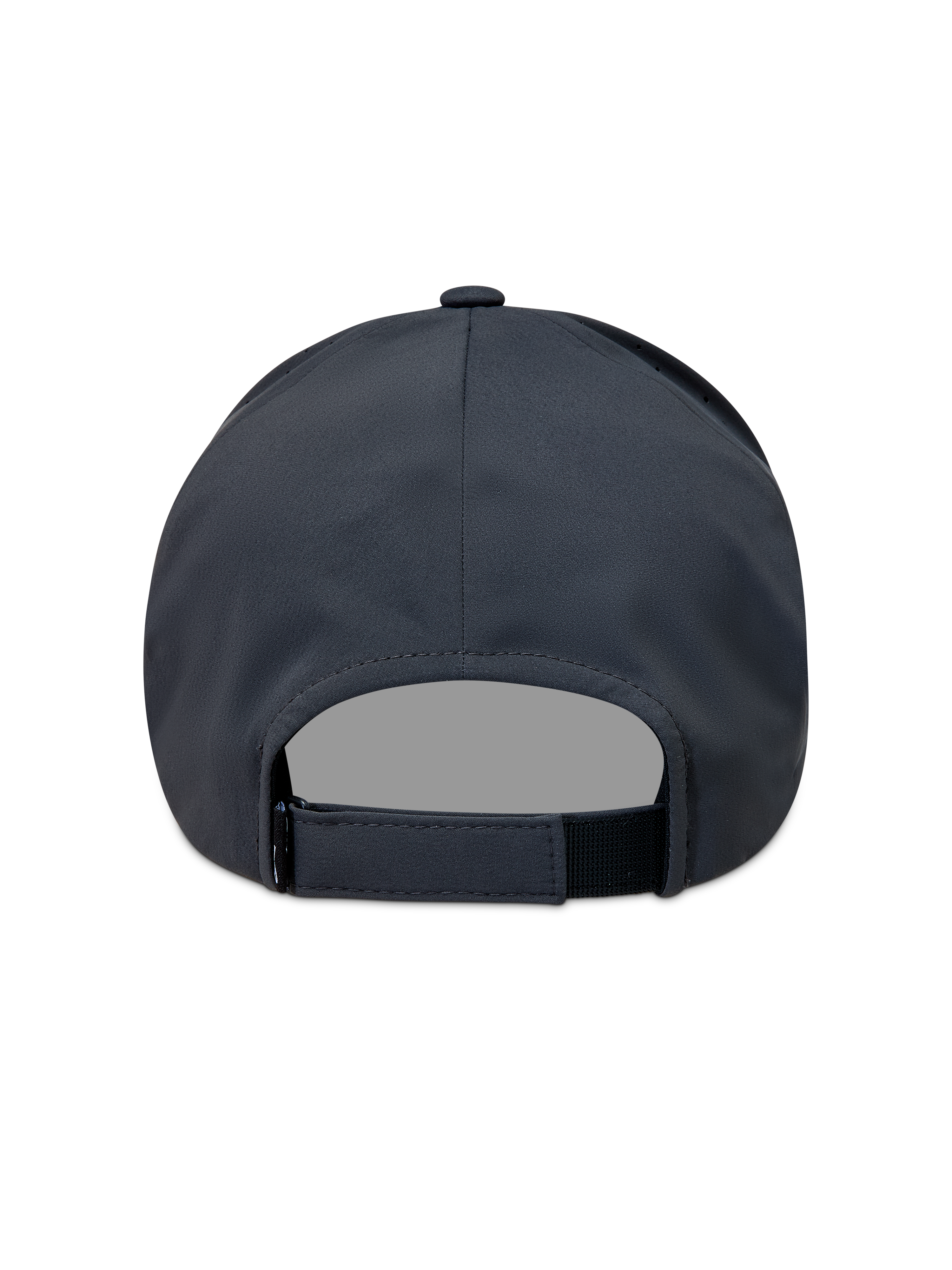 Alpinestars Algo Perf Adjustable Hat, Dark Grey Sportswear Cap with a rear adjustable strap and performance tech fabric.