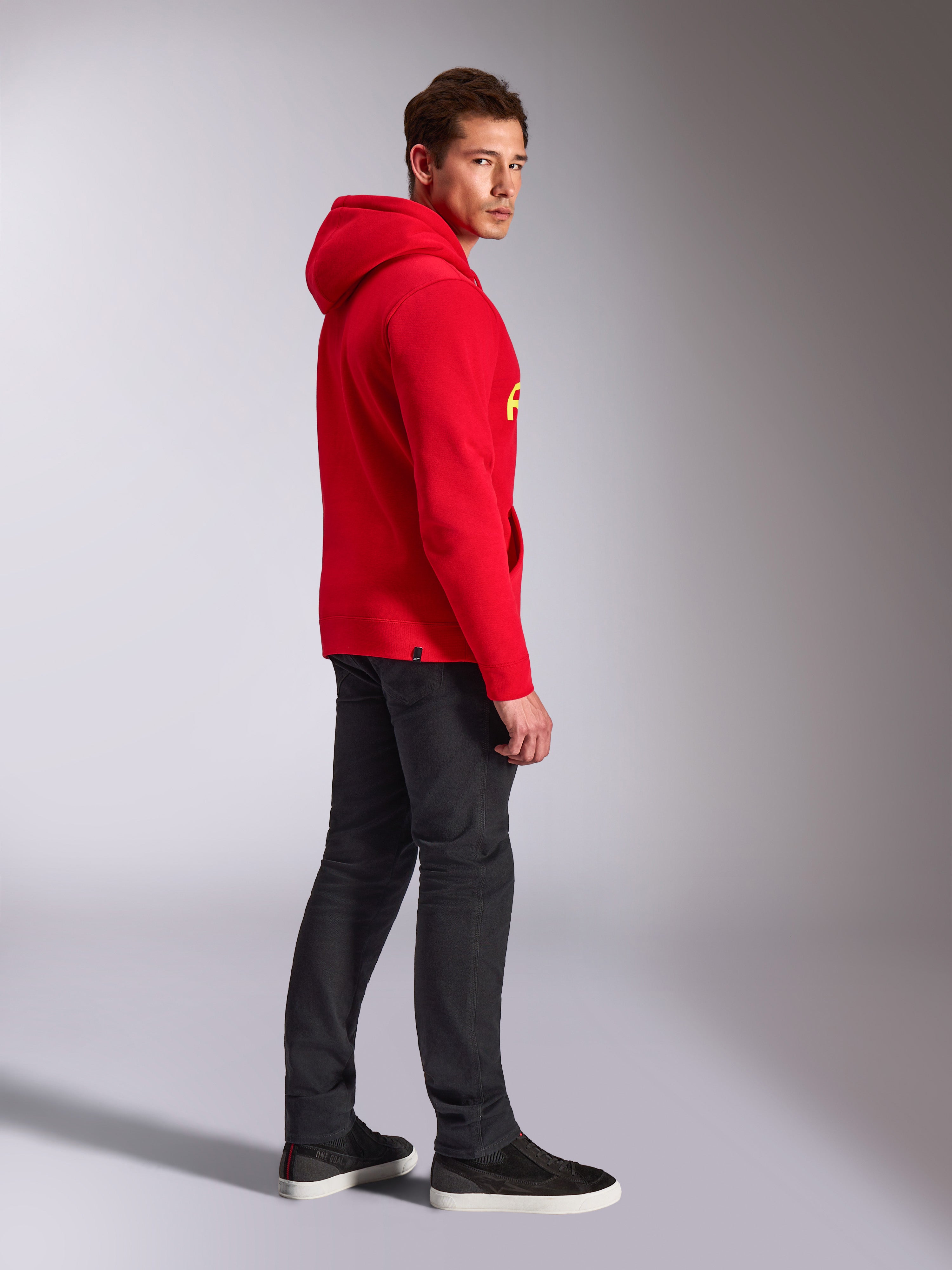 【スリップウエア　(レッドＷ)】 Linear Wordmark V3 Hoodie | Alpinestars®