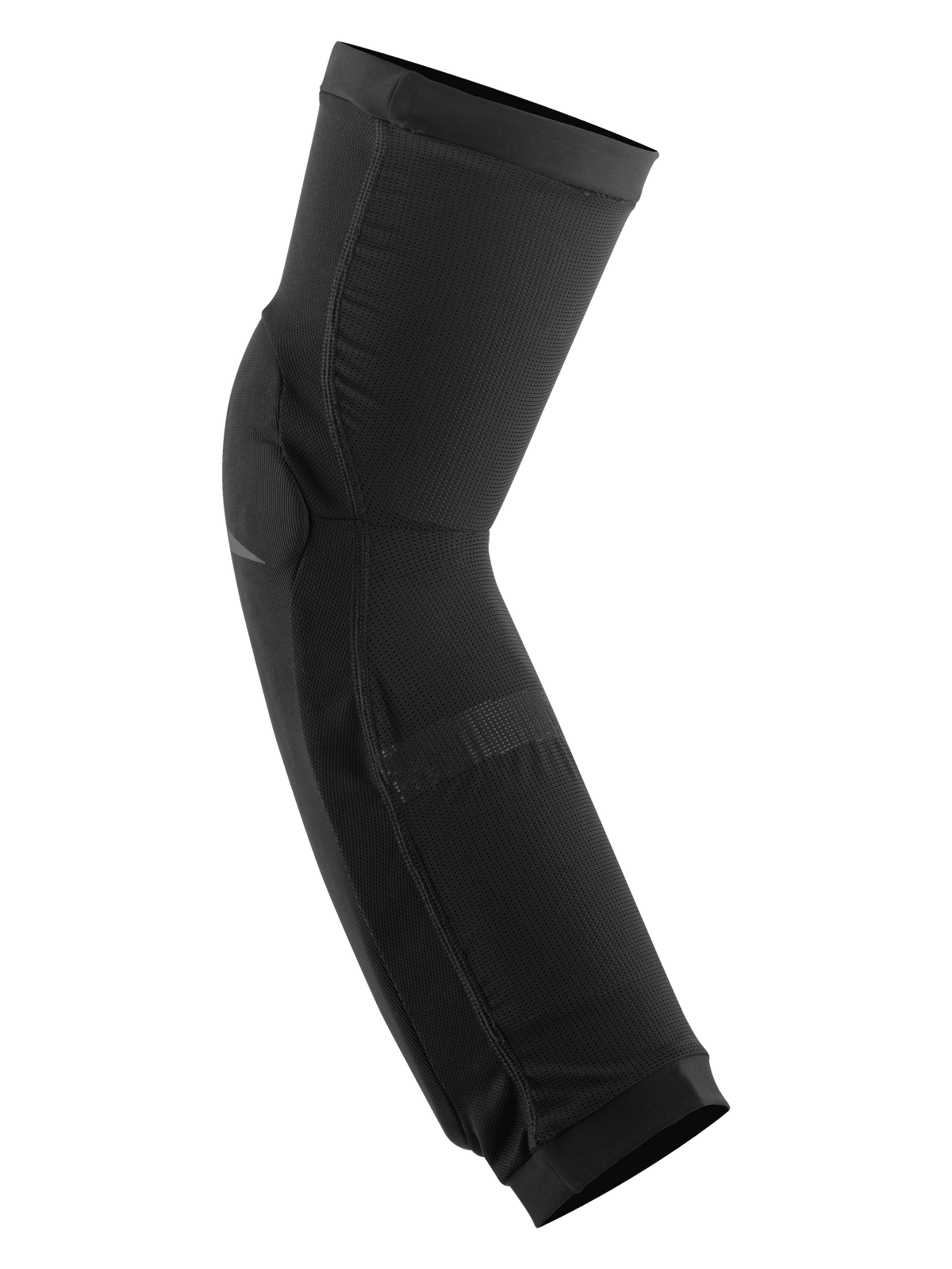 Alpinestars Paragon Plus Knee/Shin Protectors, Black, slip-on protective sleeve, breathable mesh material with rip-stop reinforcements, ergonomic pre-shaped design for mountain biking