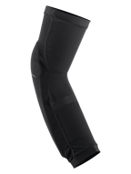 Alpinestars Paragon Plus Knee/Shin Protectors, Black, slip-on protective sleeve, breathable mesh material with rip-stop reinforcements, ergonomic pre-shaped design for mountain biking