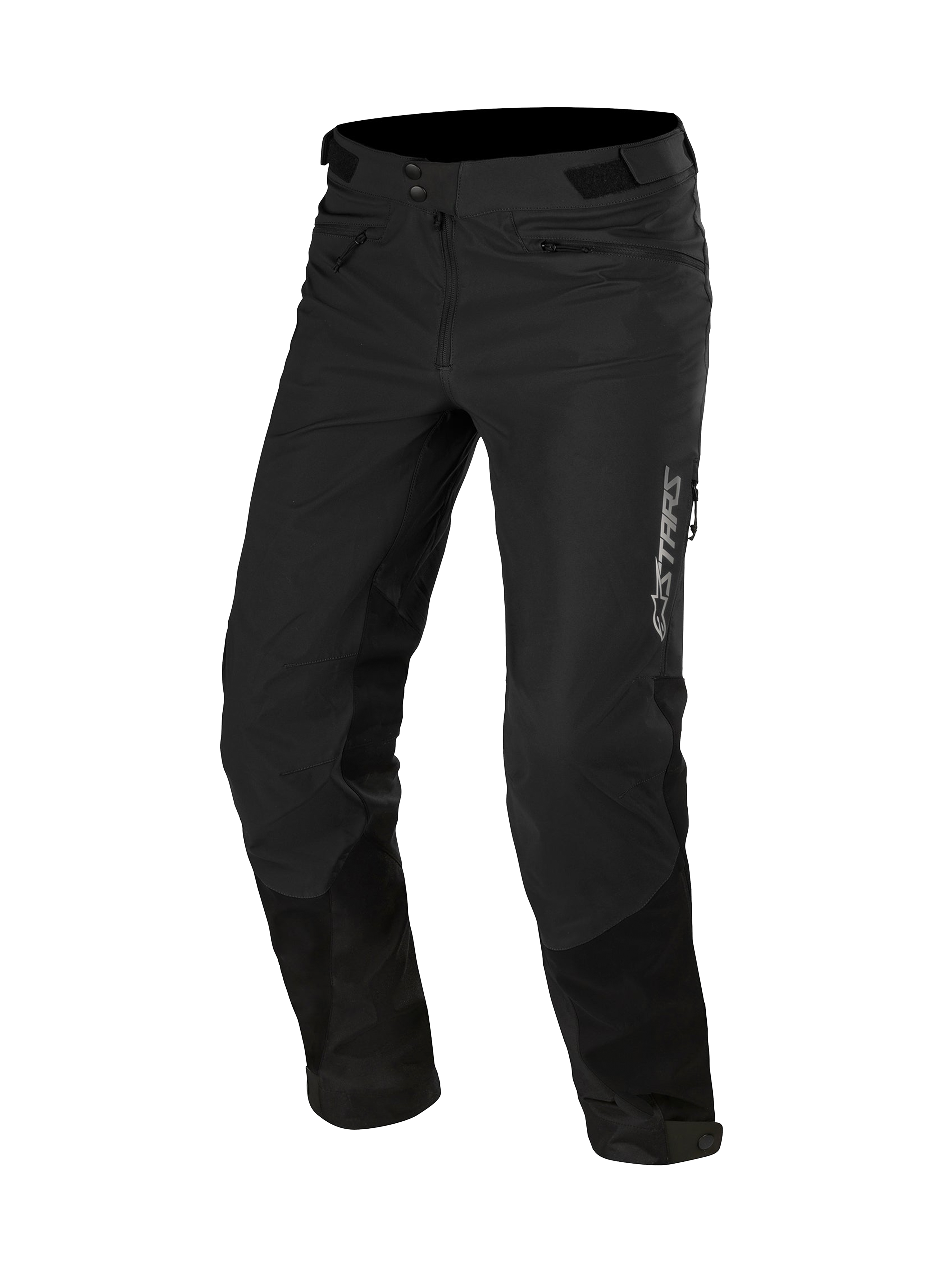 Alpinestars Nevada Pants, Men's MTB Cycling Pants, Black, water-repellent insulated soft shell with zippered pockets.