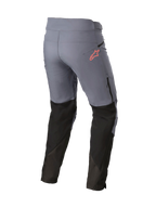 Alpinestars Nevada MTB Pants in Gun Metal and Black with coral logo, featuring water-repellent breathable soft shell fabric.